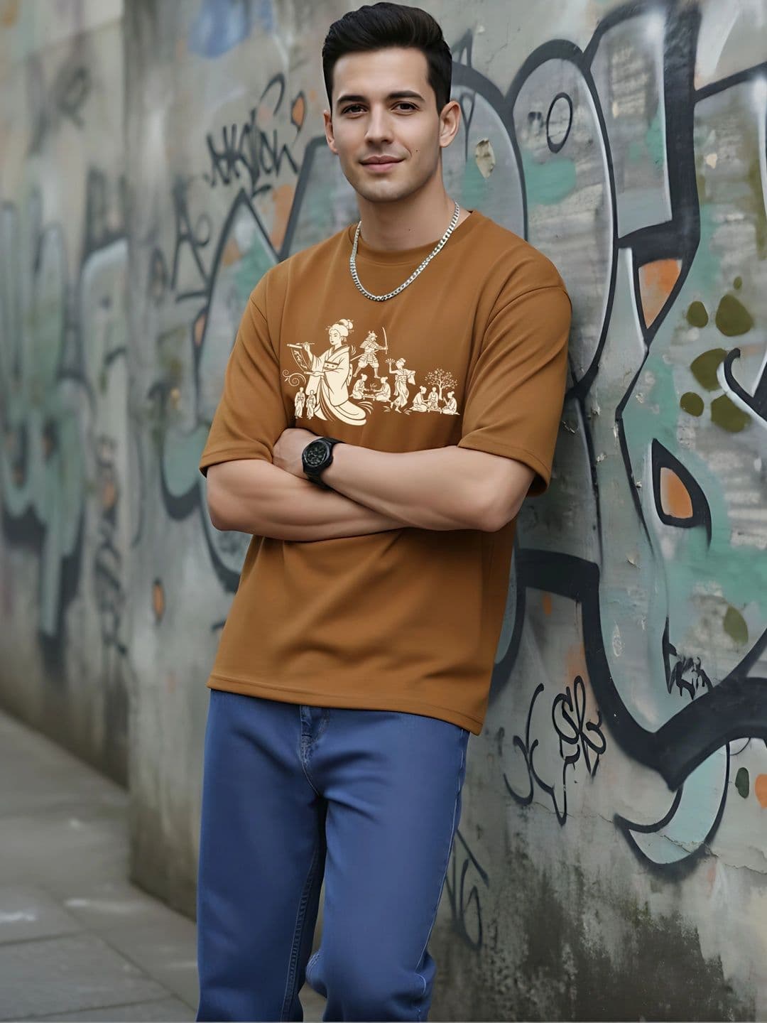 Moda Rapido Men Printed T-shirt thumbnail 4