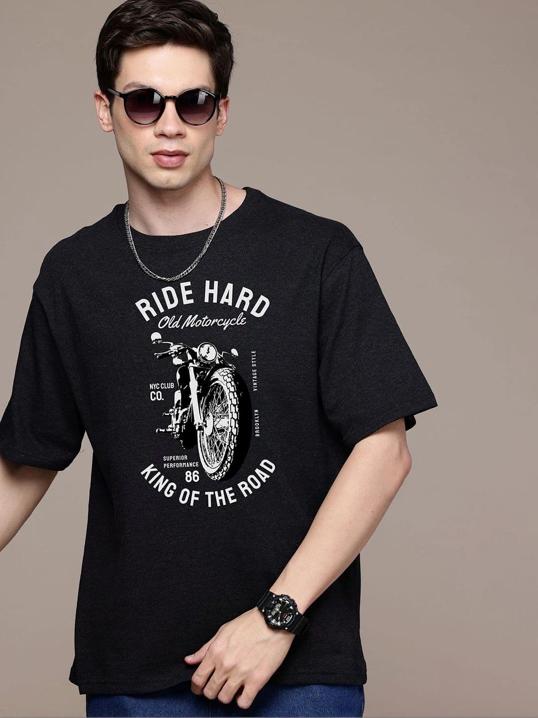 Moda Rapido Men Printed T-shirt thumbnail 4