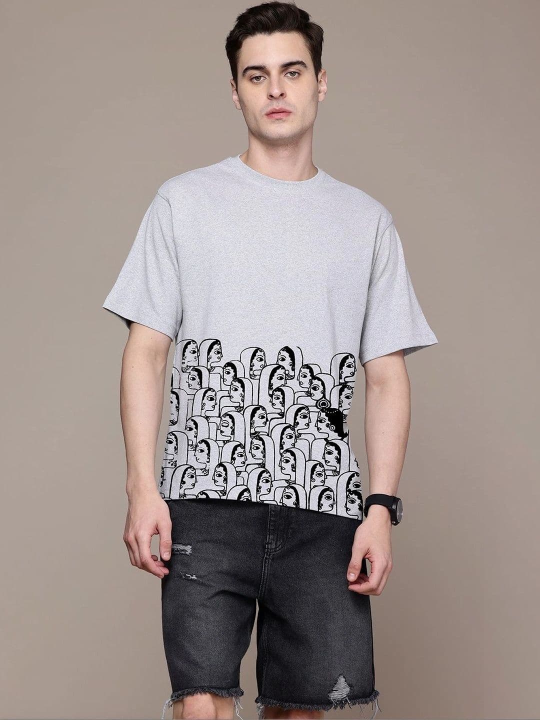 Moda Rapido Men Printed T-shirt - view 1