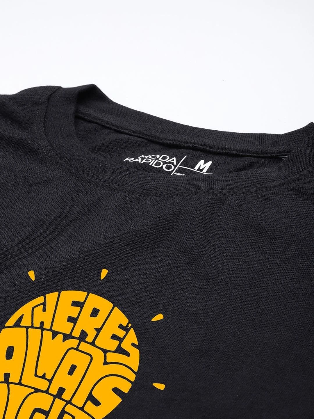 Moda Rapido Men Typography Printed T-shirt thumbnail 3