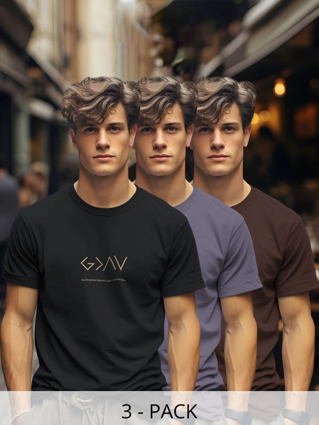 BULLMER Men Typography 3 Printed T-shirt - view 1