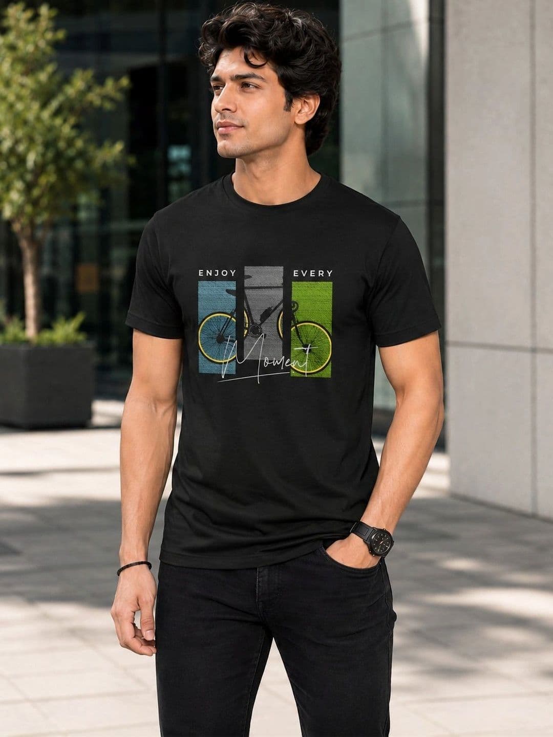 Warrior World Men Printed Pure Cotton T-shirt thumbnail 7