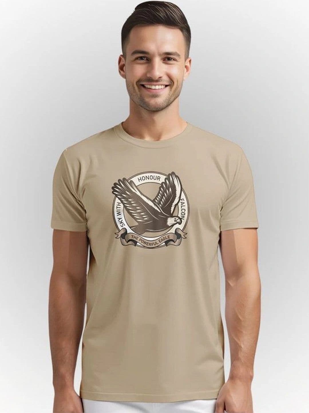 Warrior World Men Printed Pure Cotton T-shirt - view 1