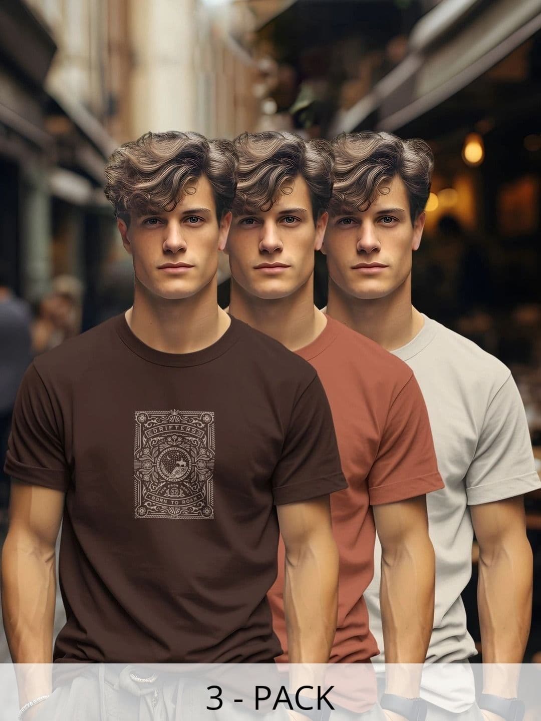 BULLMER Men 3 Printed T-shirt - view 1