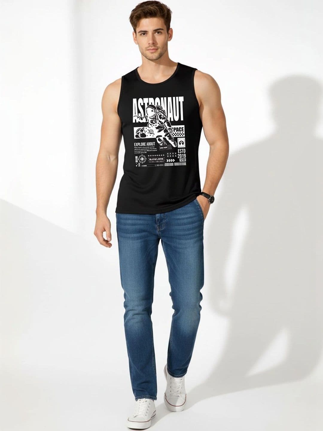 SLOWLORIS Men 2 Printed T-shirt thumbnail 4