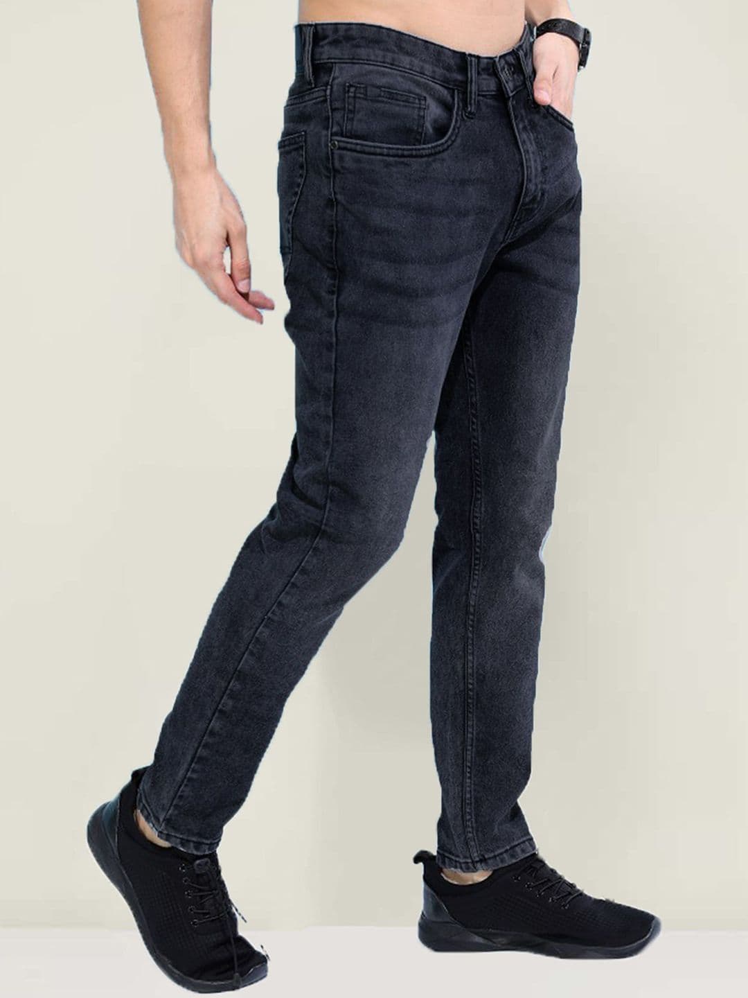 fineblu Men Slim Fit Stretchable Jeans thumbnail 4