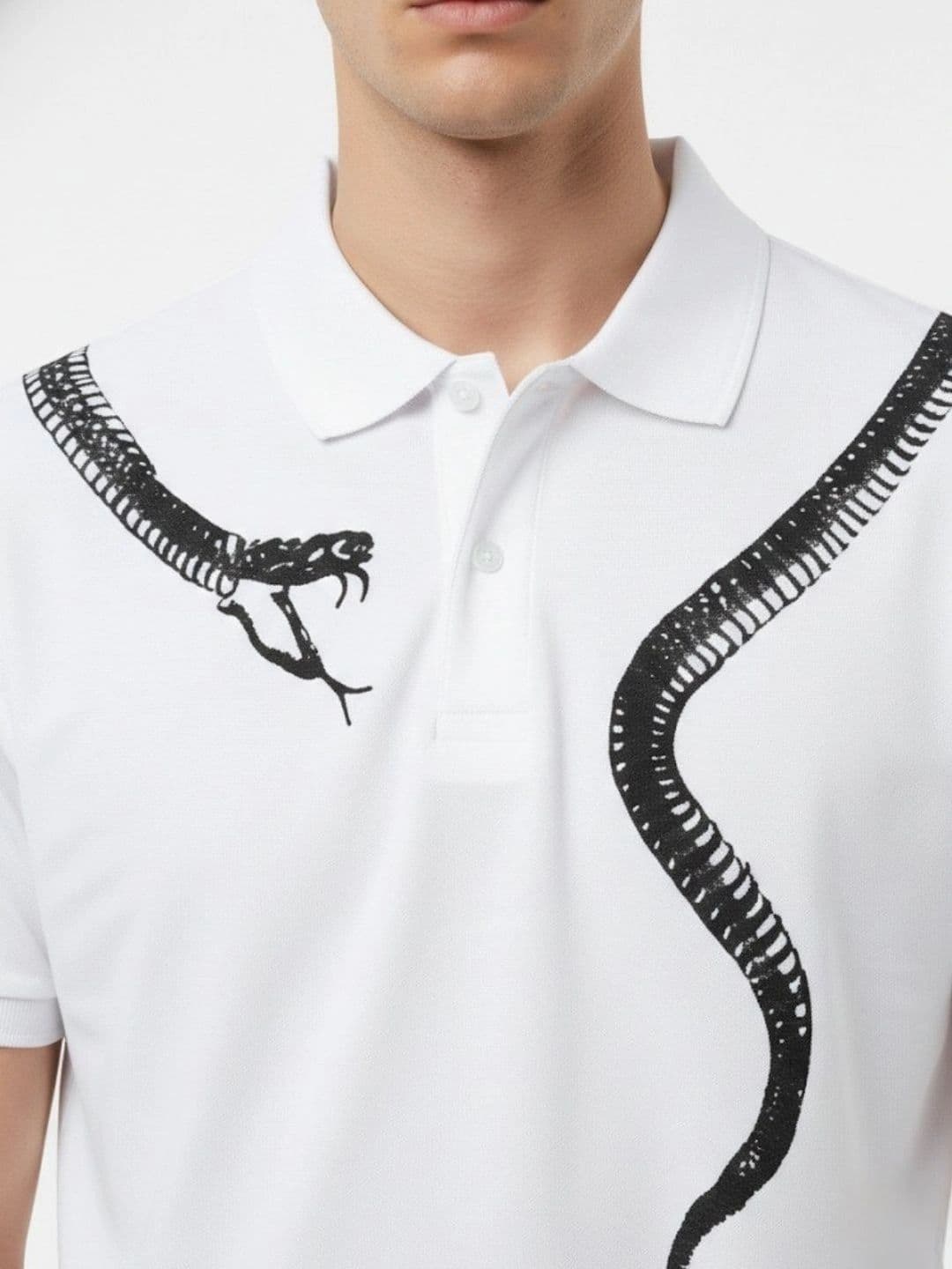 Kook N Keech Men Printed Polo Collar T-shirt thumbnail 4