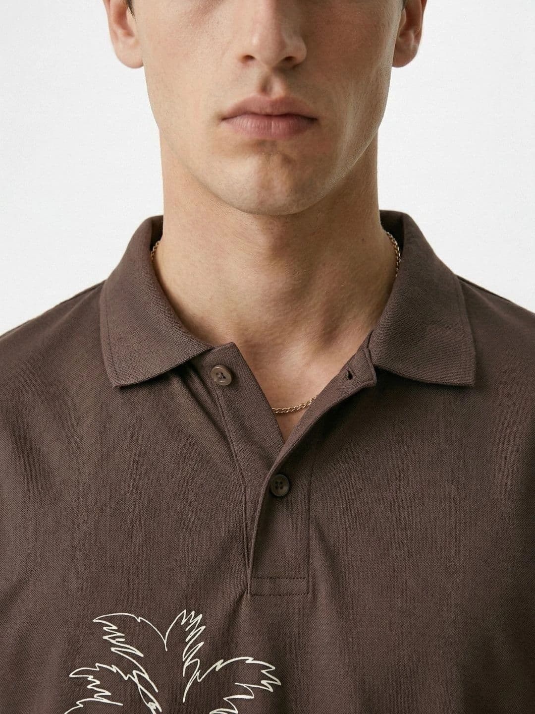Kook N Keech Men Printed Polo Collar Tropical T-shirt thumbnail 2