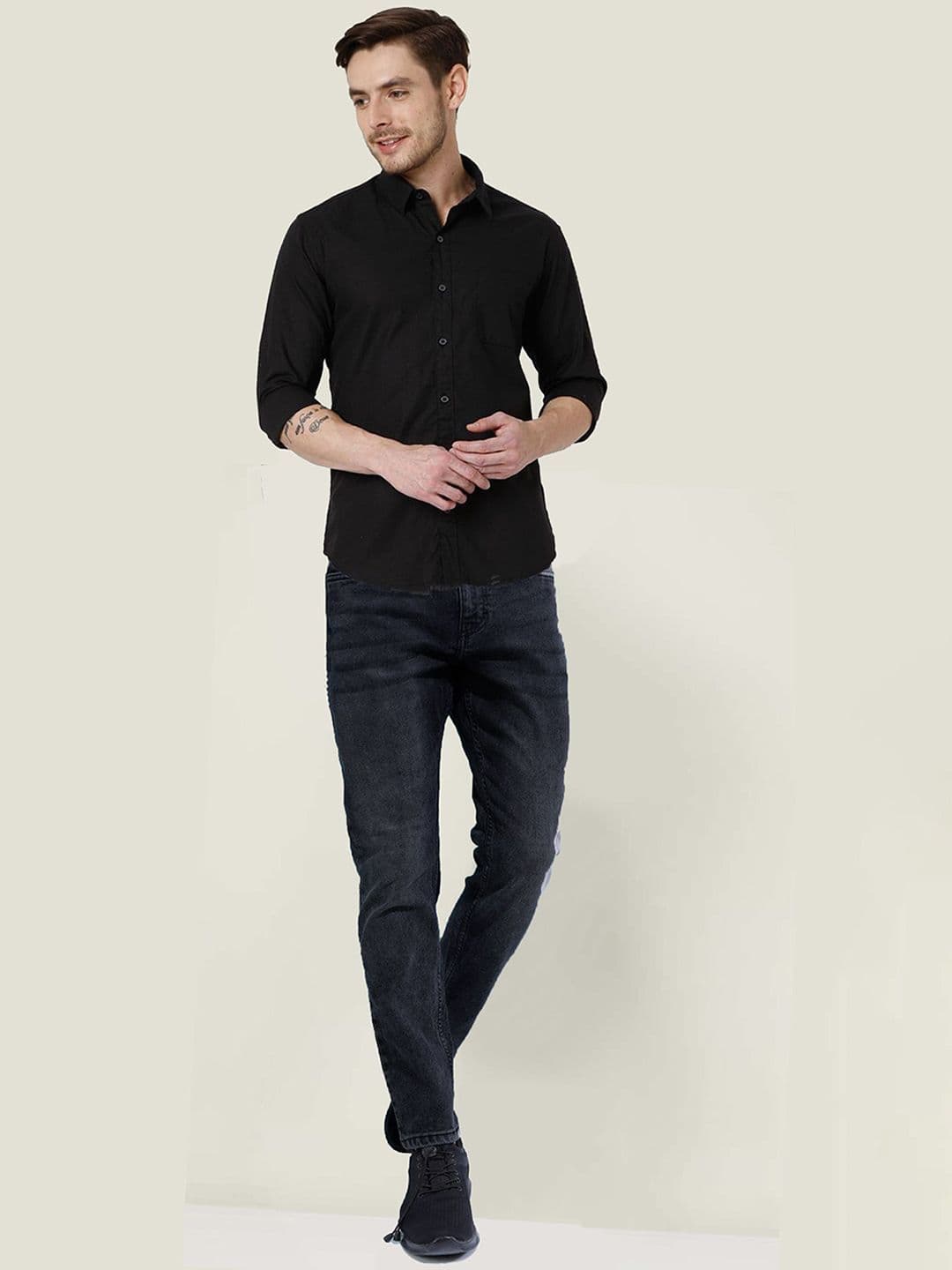 fineblu Men Slim Fit Stretchable Jeans thumbnail 6