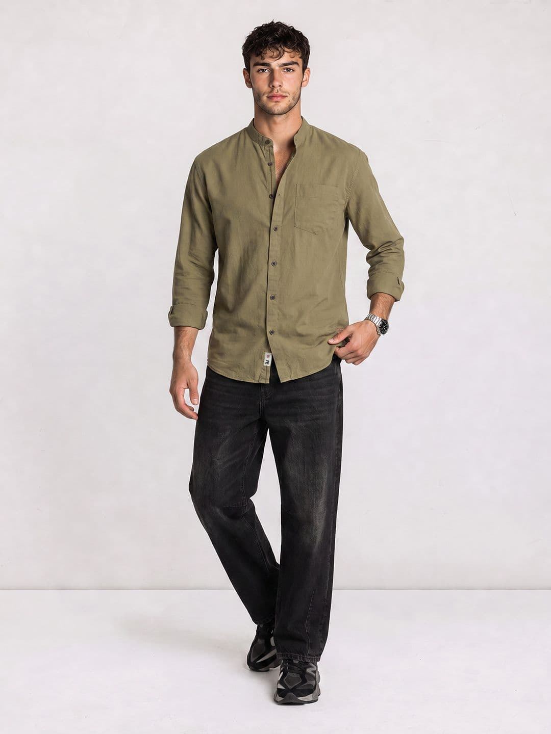 The Roadster Life Co. Pure Cotton Casual Shirt thumbnail 3