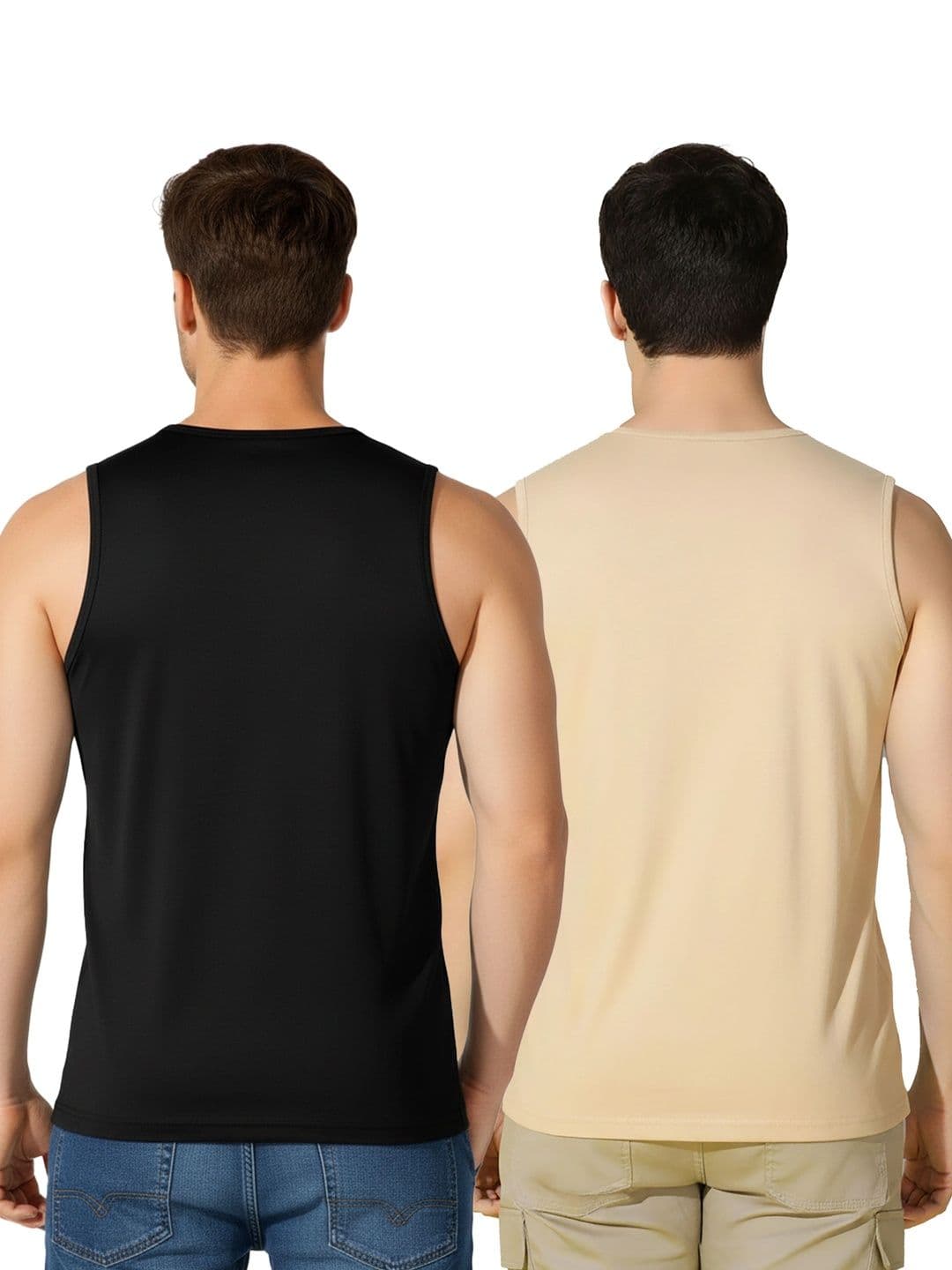 SLOWLORIS Men Pack of 2 Printed T-shirt thumbnail 4