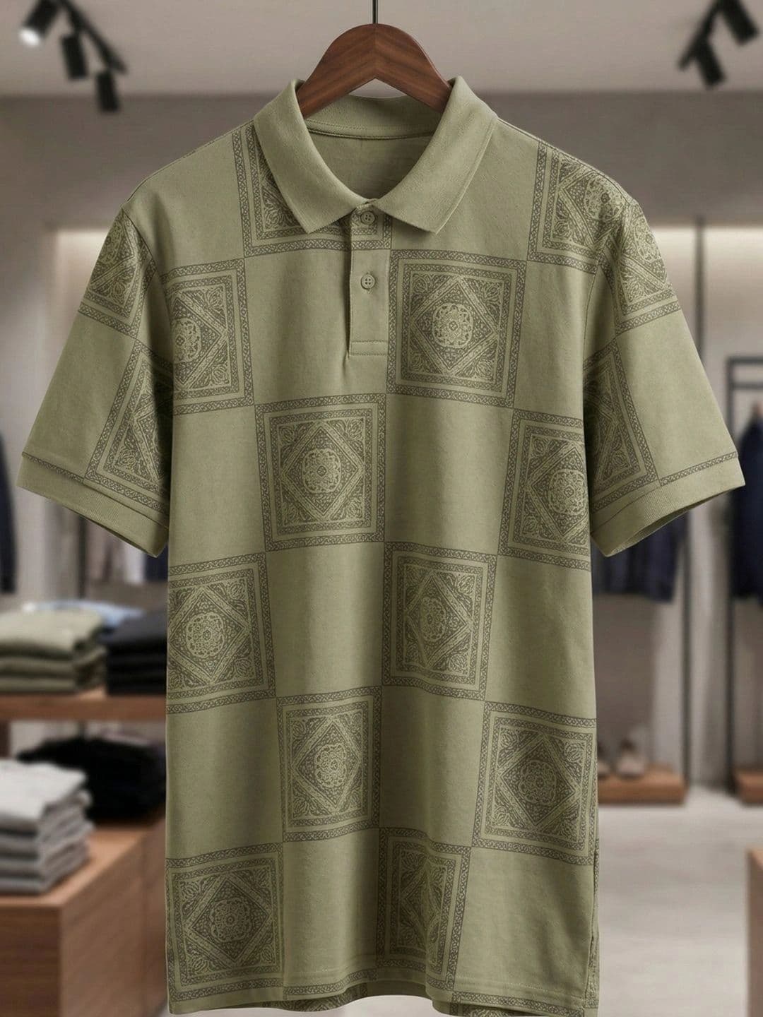 Kook N Keech Men Printed Polo Collar T-shirt thumbnail 2
