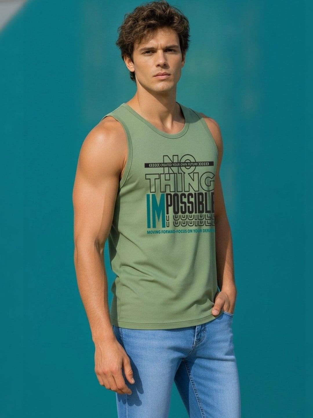 SKY HARBOAR Men Typography 2 Printed T-shirt thumbnail 2