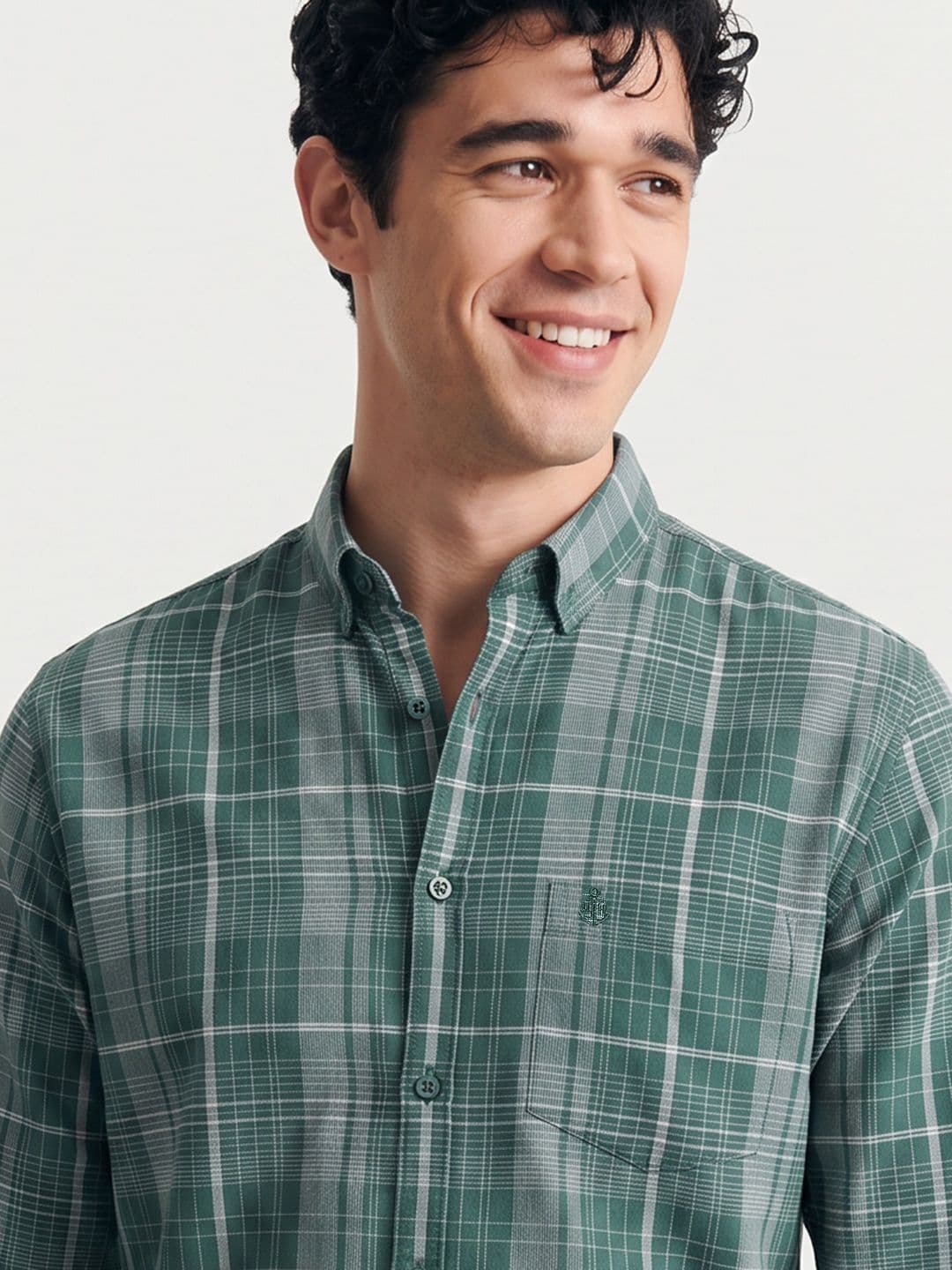 Mast & Harbour Tartan Checks Checked Casual Shirt thumbnail 5