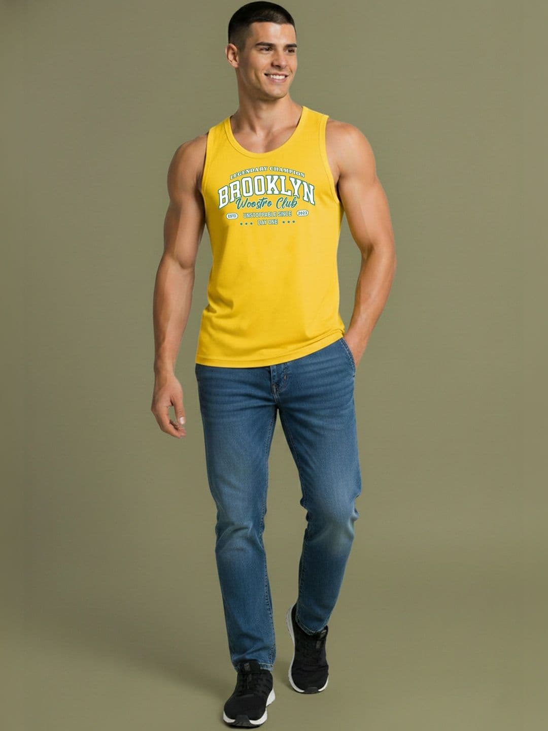 SKY HARBOAR Men Typography 2 Printed T-shirt thumbnail 3