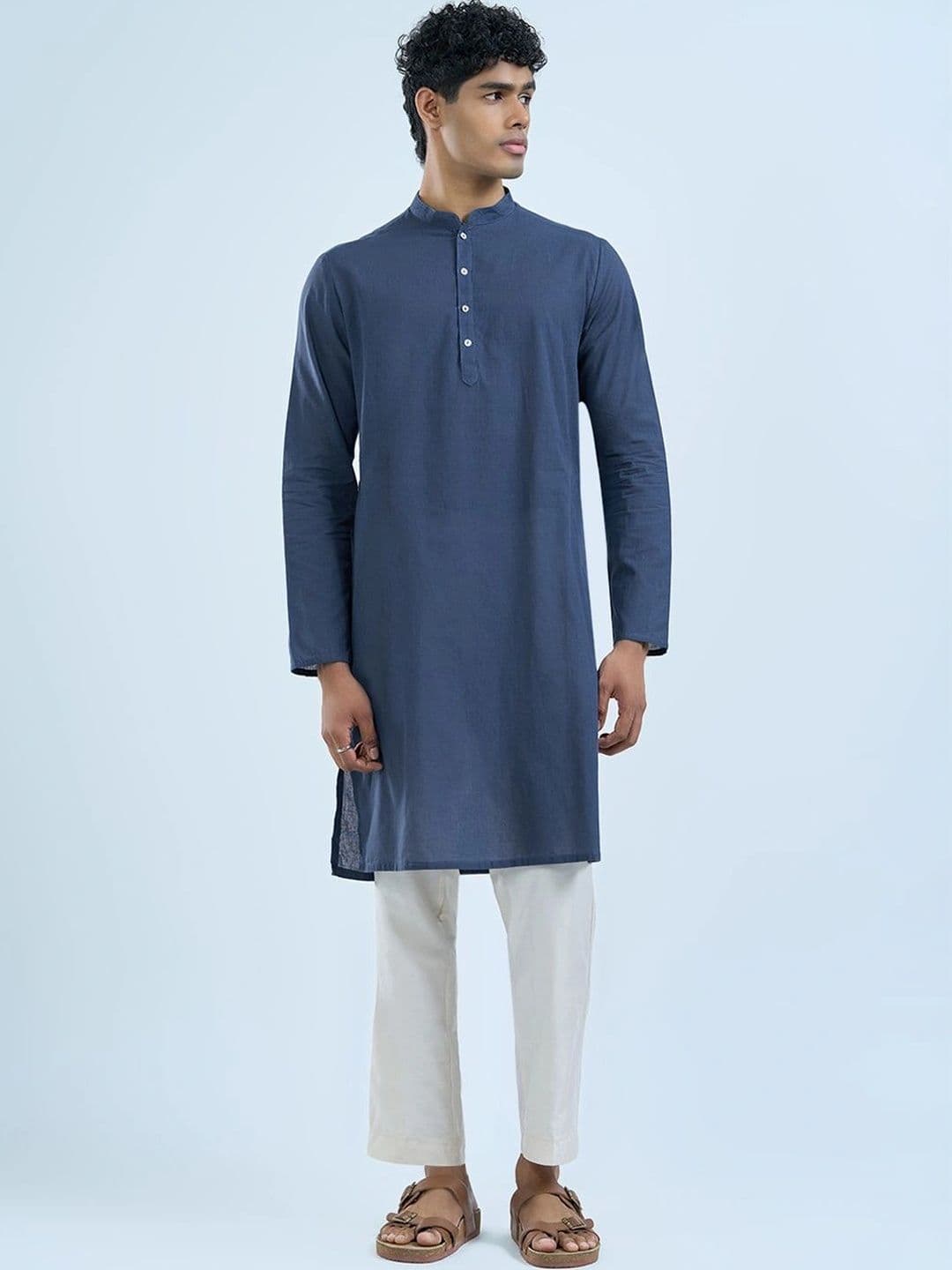 indus route by Pantaloons Men Kurta thumbnail 6