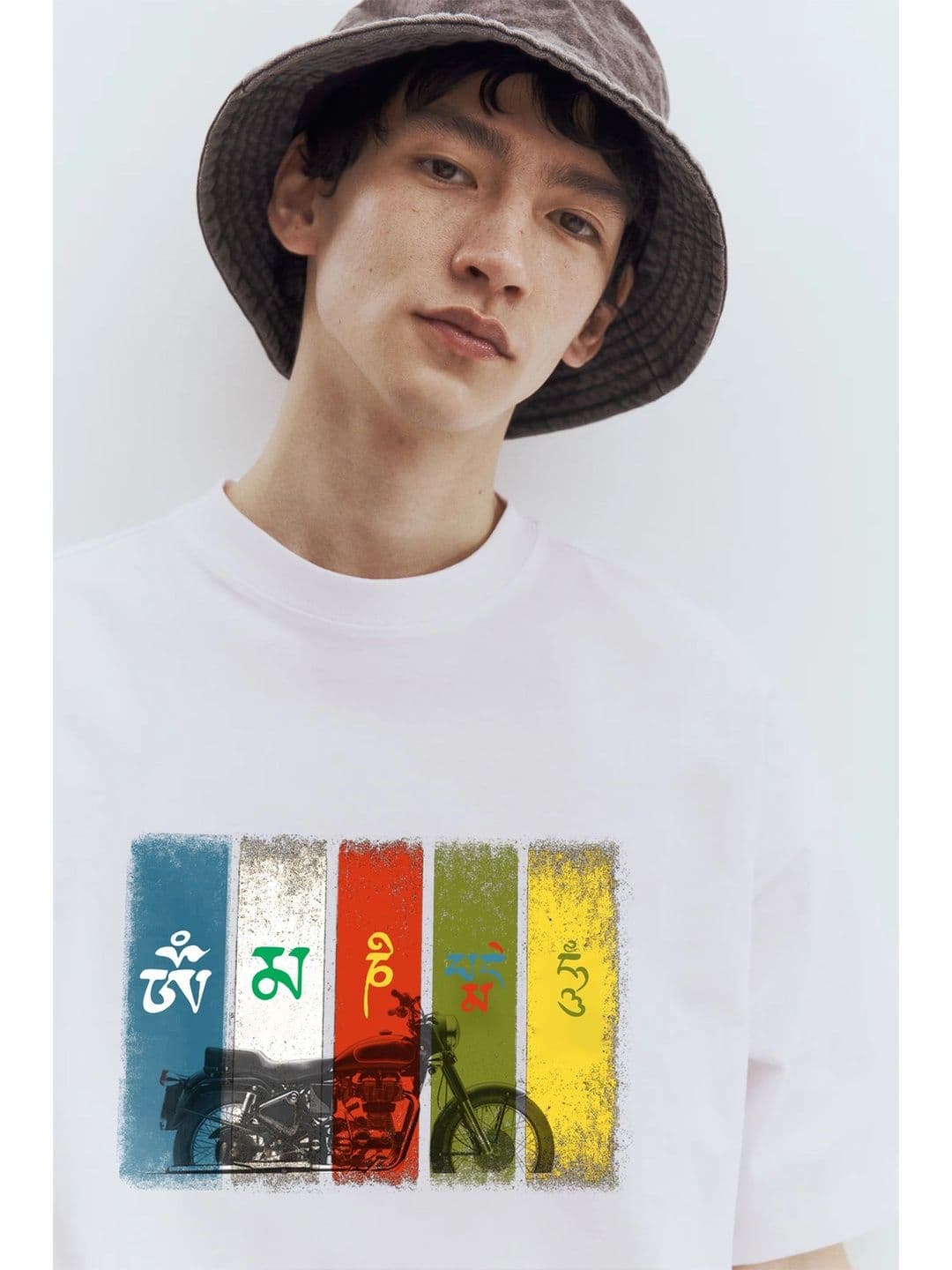 Moda rapido X TOGS & TERRE Men Printed Organic Cotton Blend T-shirt thumbnail 4