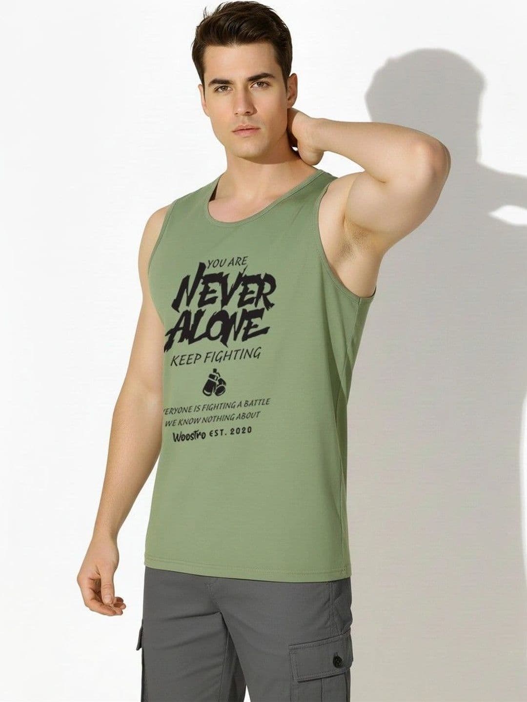 SKY HARBOAR Men Typography 2 Printed T-shirt thumbnail 3