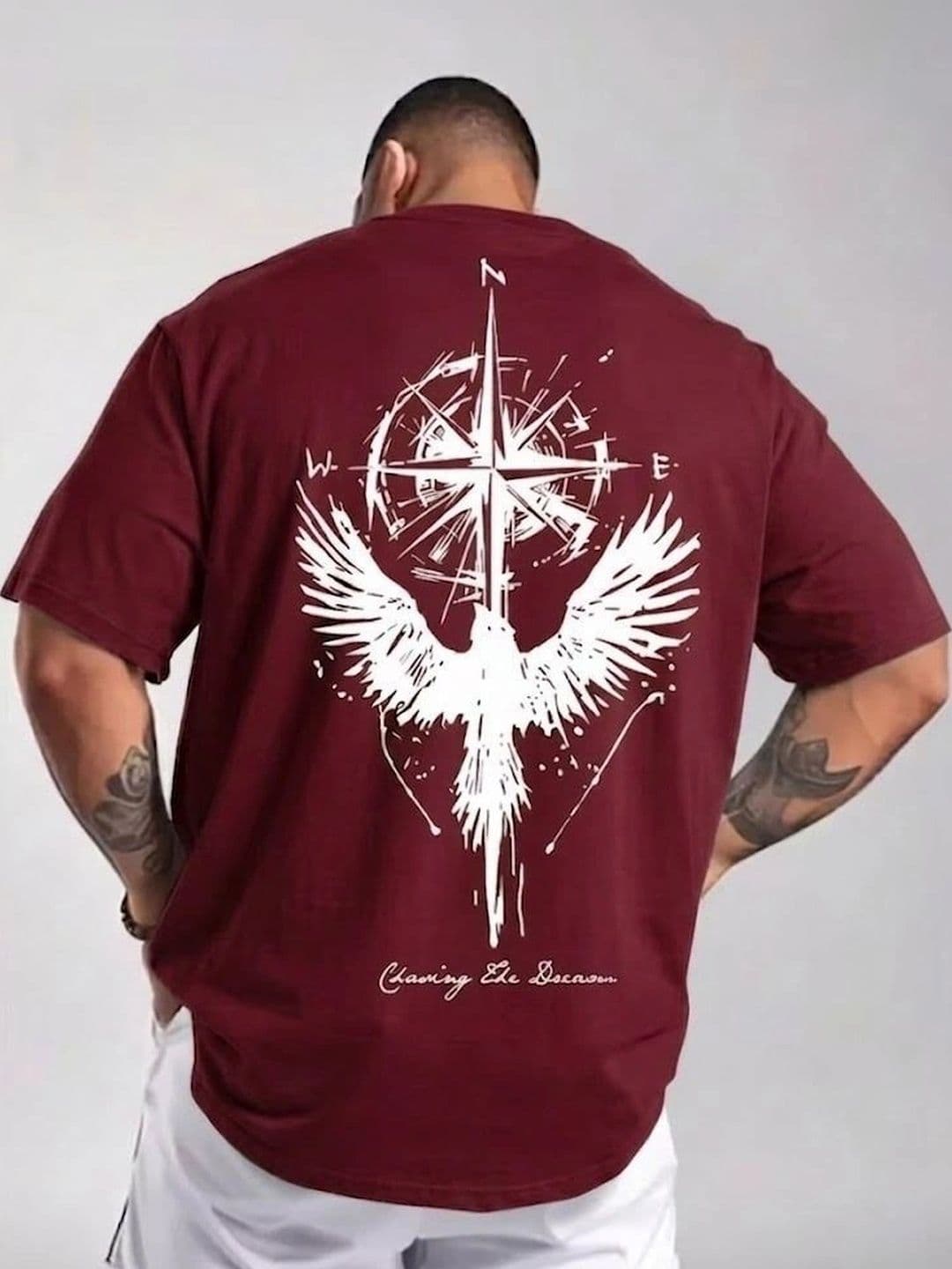 HUMMING TONE Men Printed T-shirt thumbnail 2