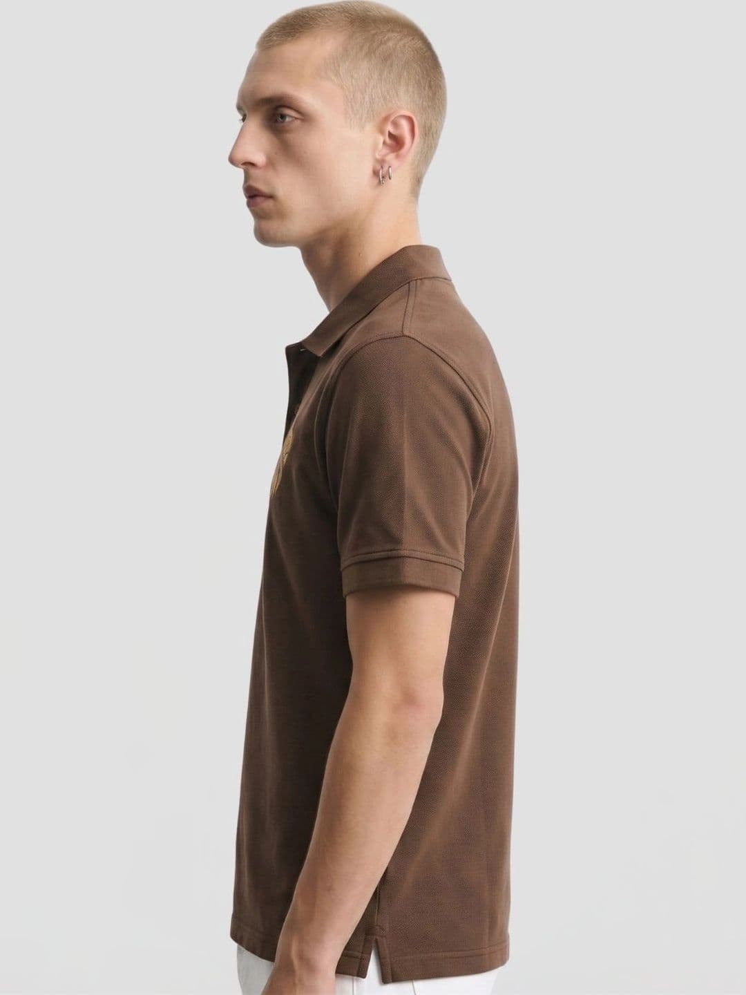 HERE&NOW Men Polo Collar T-shirt thumbnail 2