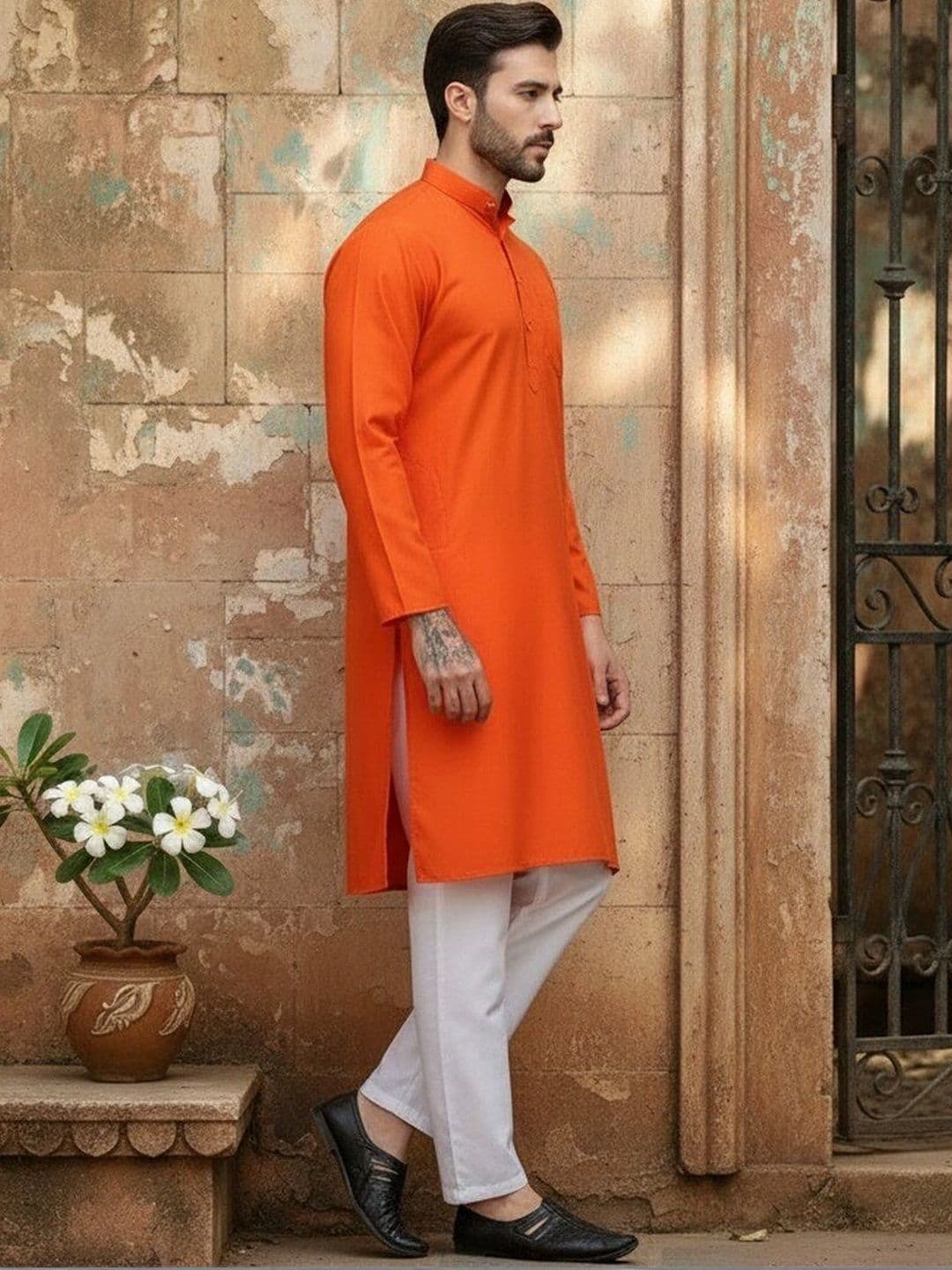HUZUR Men Kurta thumbnail 2