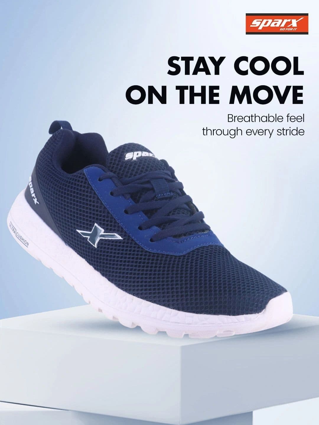 Sparx Men Mesh Sports Non-Marking Shoes thumbnail 3