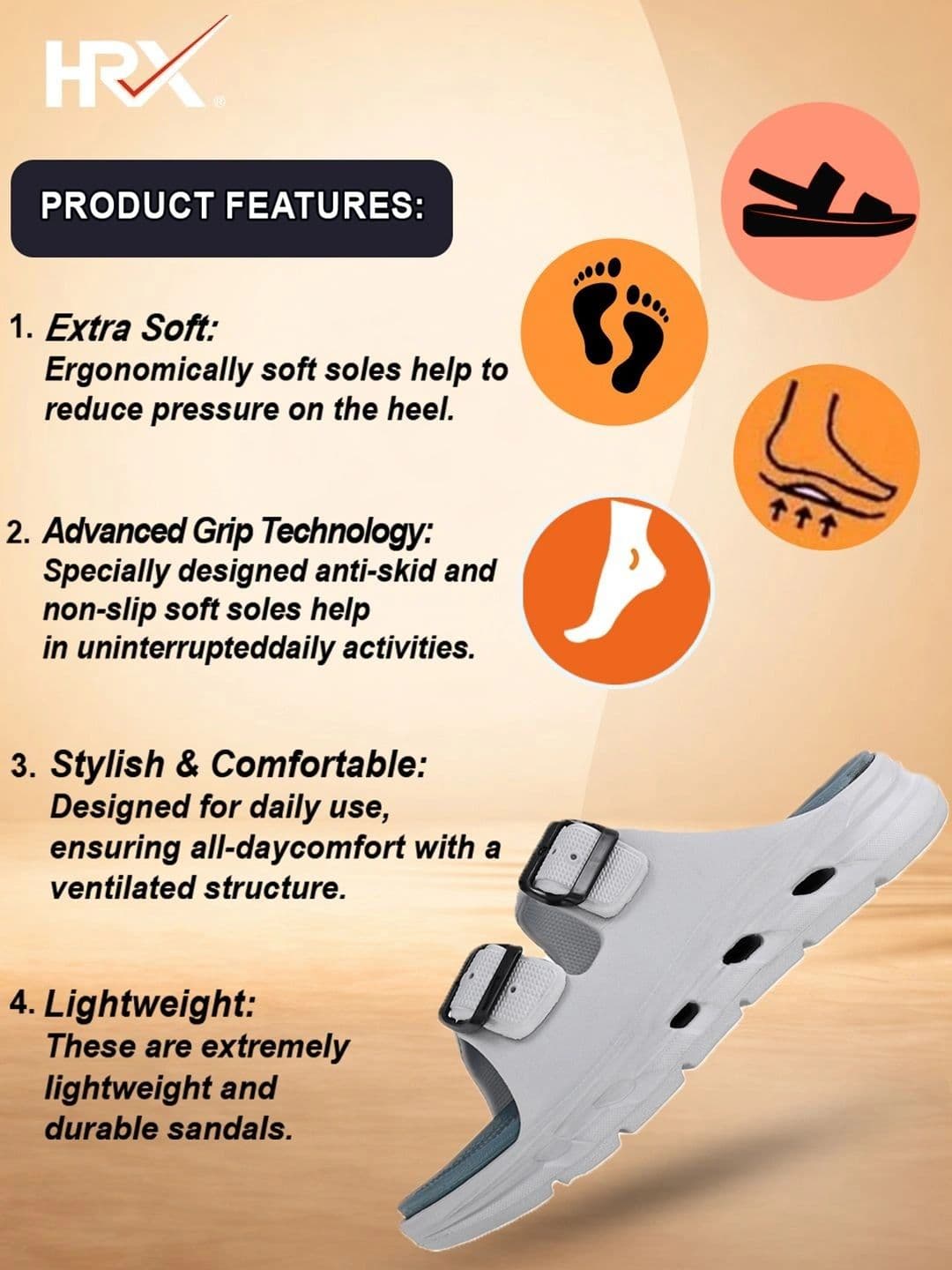 HRX by Hrithik Roshan Men Sliders thumbnail 4