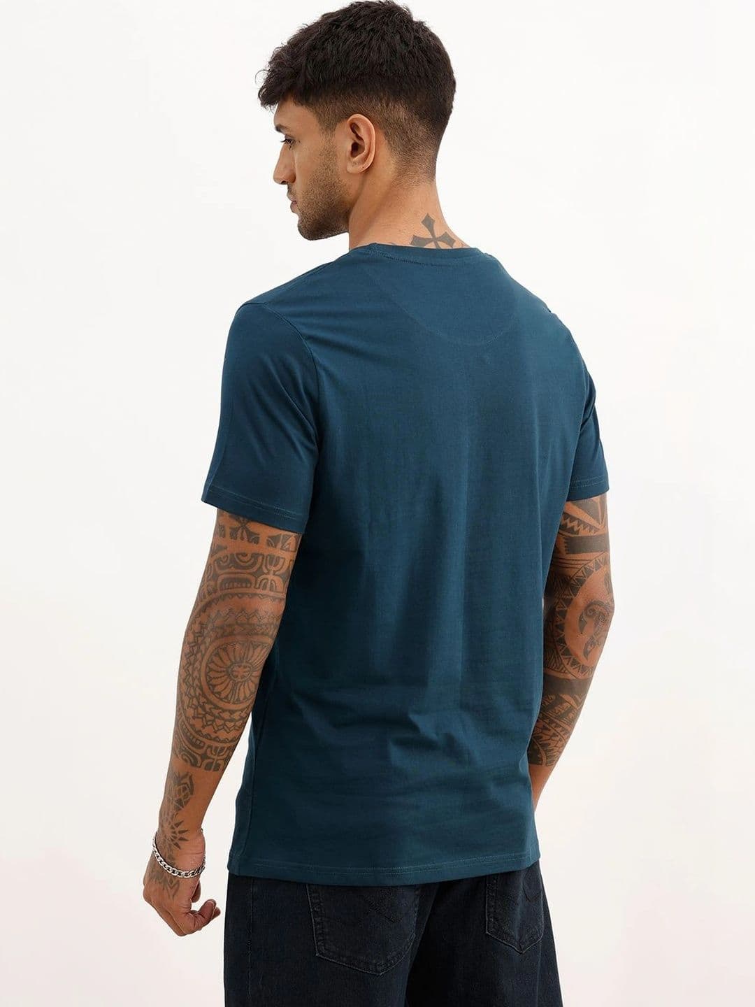 WROGN Men Printed Slim Fit T-shirt thumbnail 2