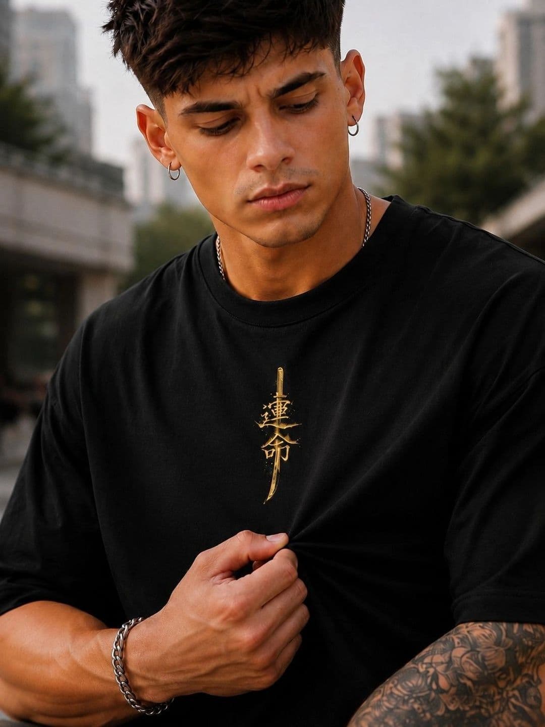 Moda Rapido Men Printed T-shirt thumbnail 4