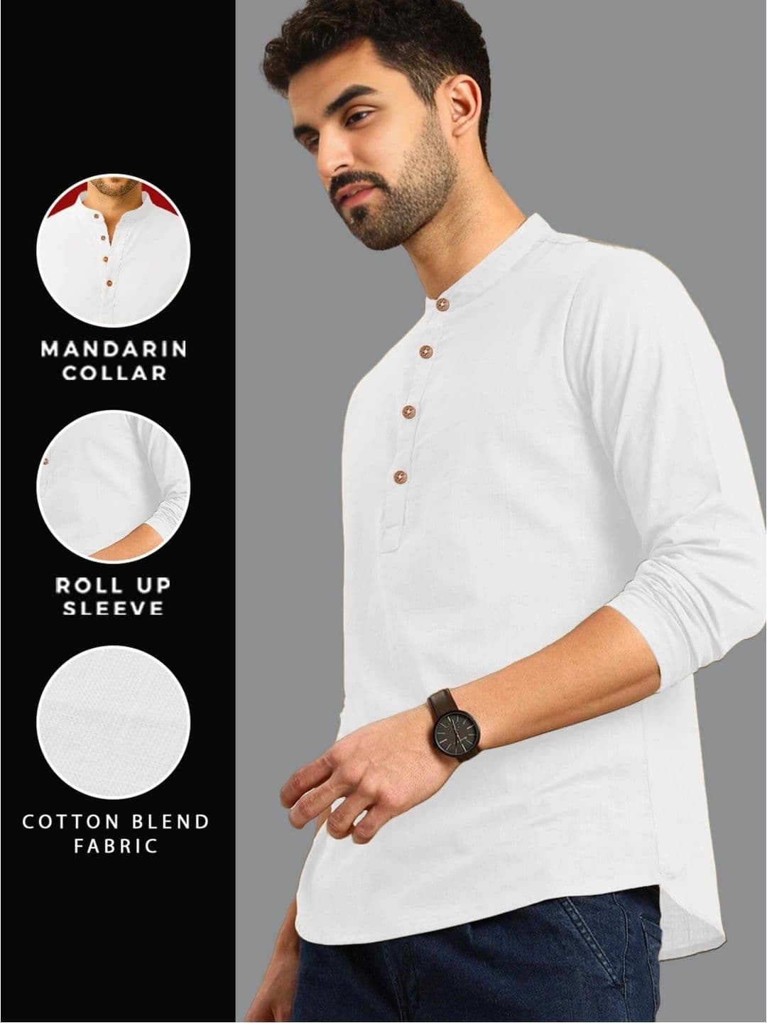 Amrit Trending Men Kurta thumbnail 3