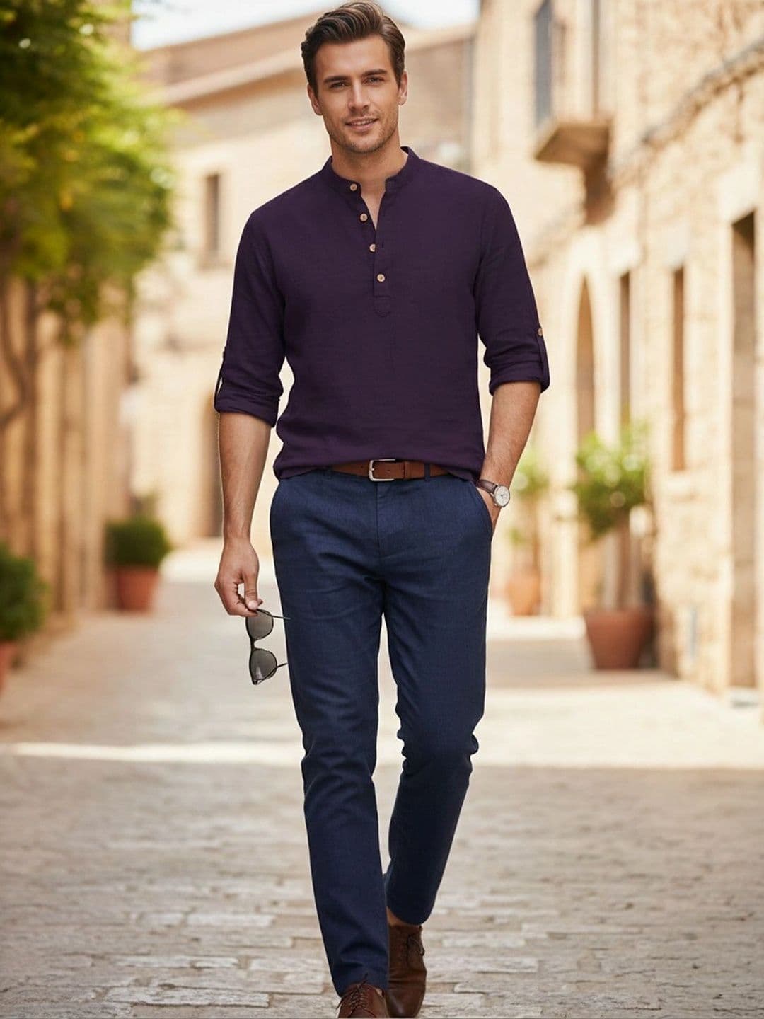 Amrit Trending Men Kurta thumbnail 5
