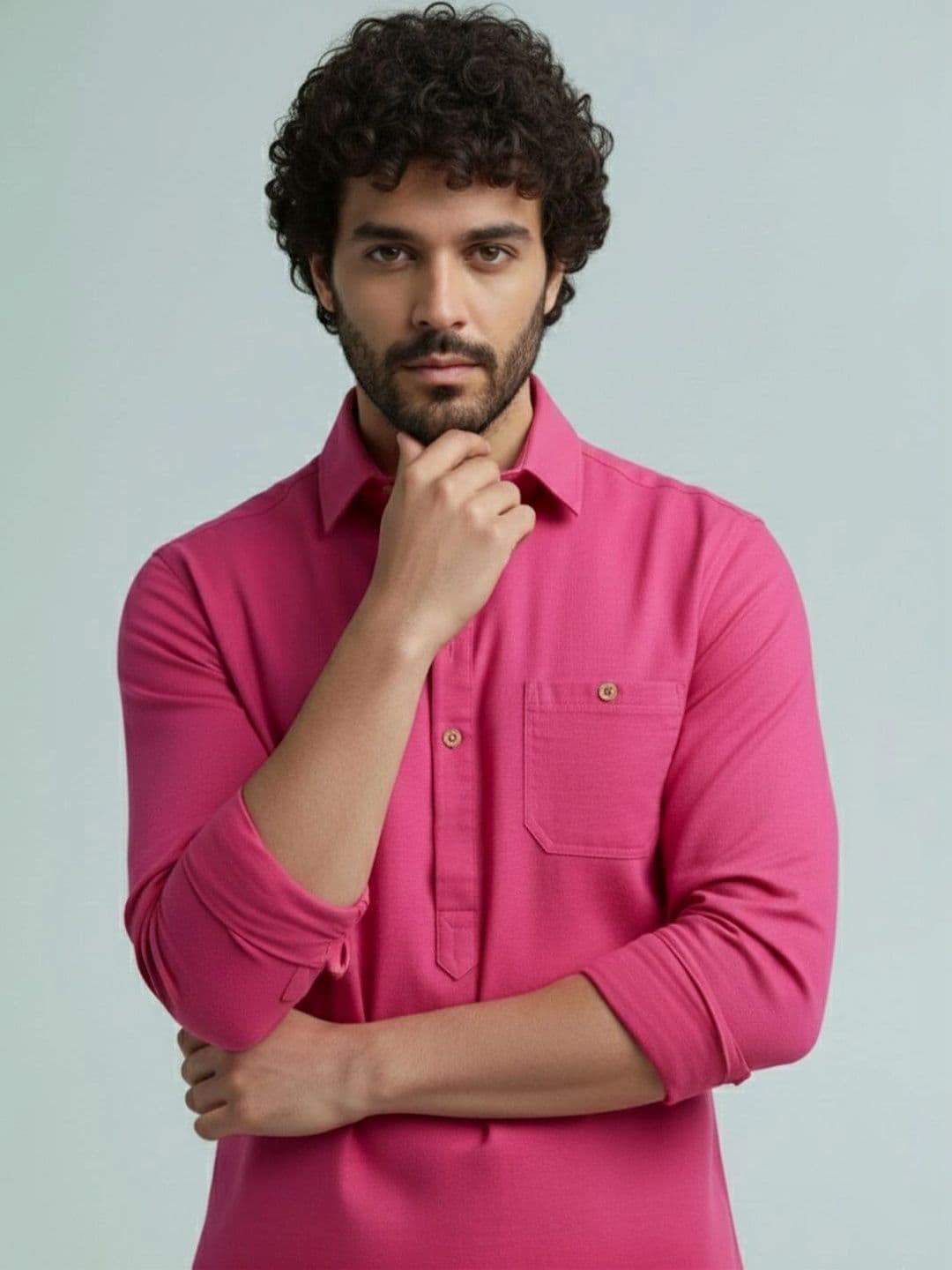 Amrit Trending Men Kurta thumbnail 4