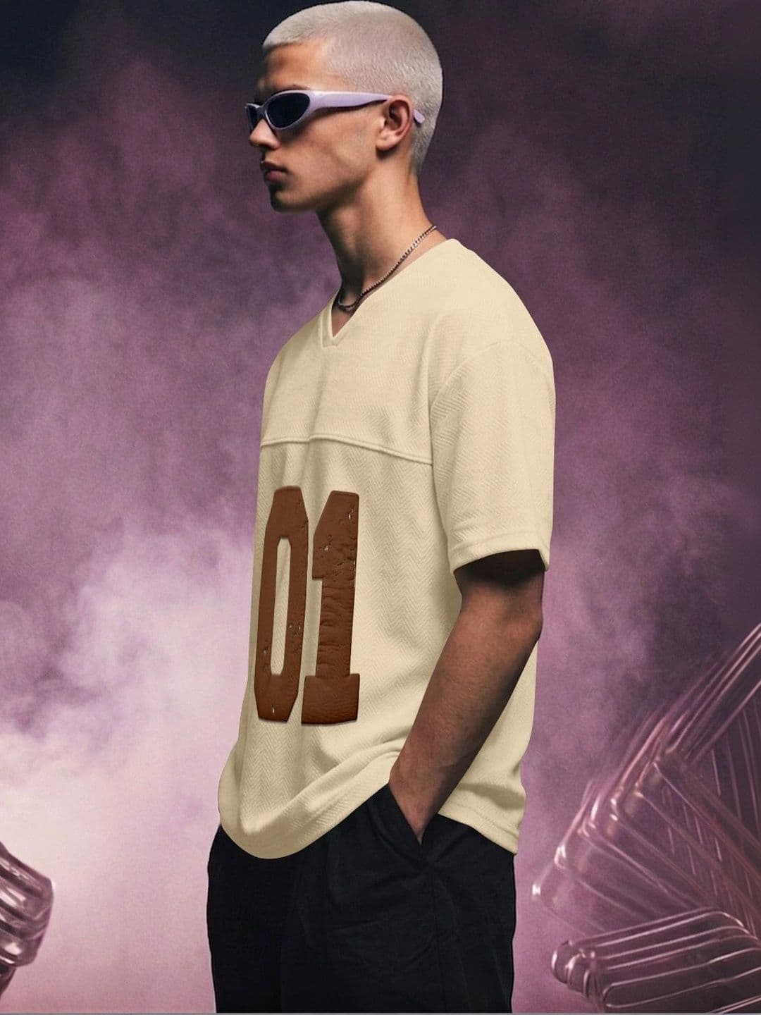 FTX Men V-Neck T-shirt thumbnail 4
