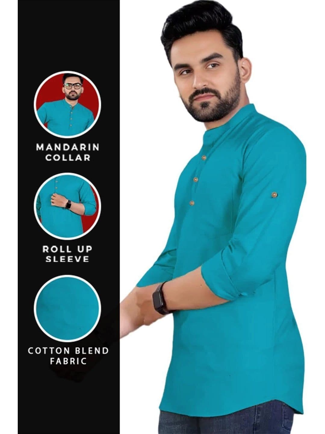 Amrit Trending Men Kurta thumbnail 3