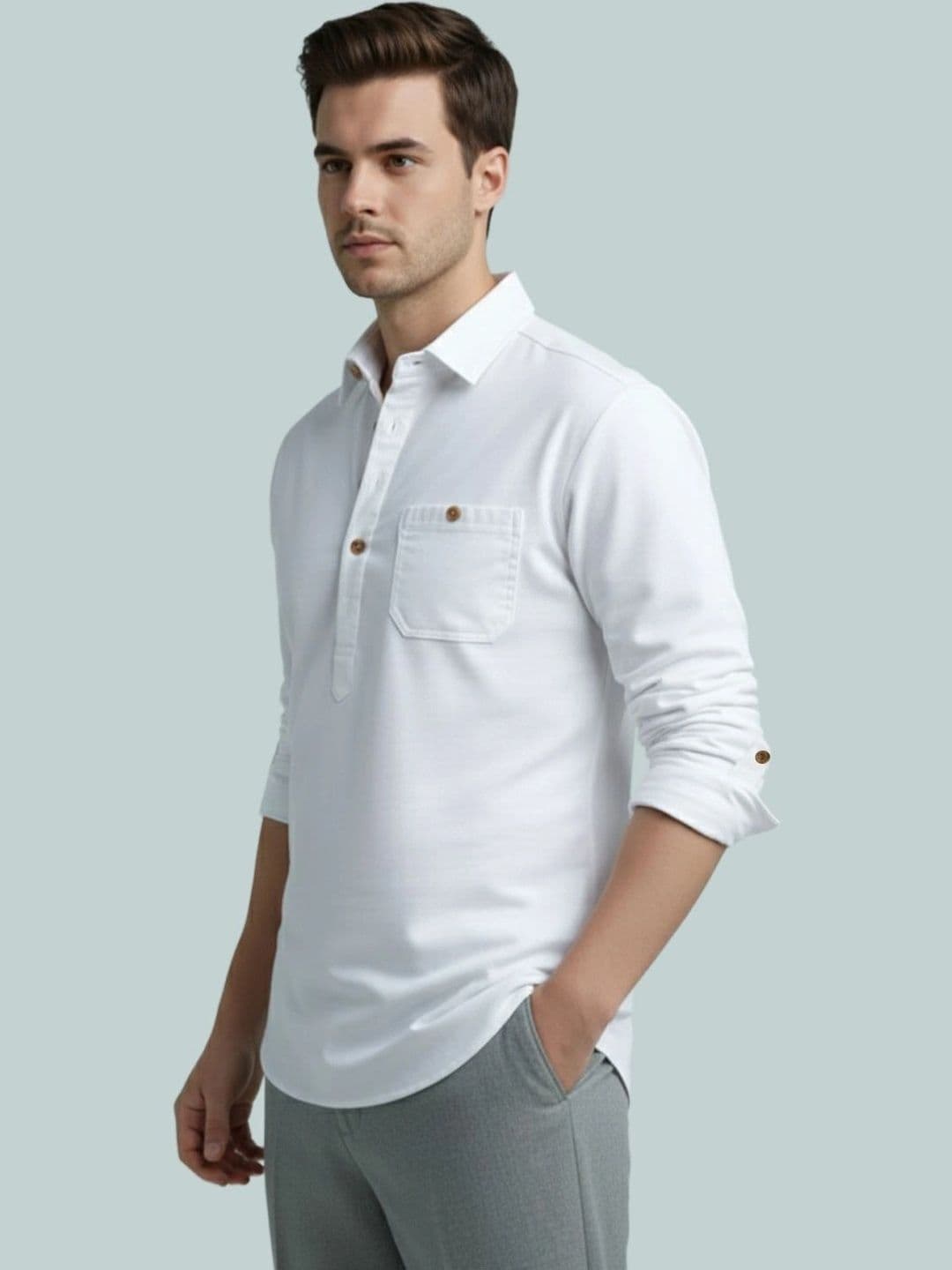 Amrit Trending Men Kurta thumbnail 4