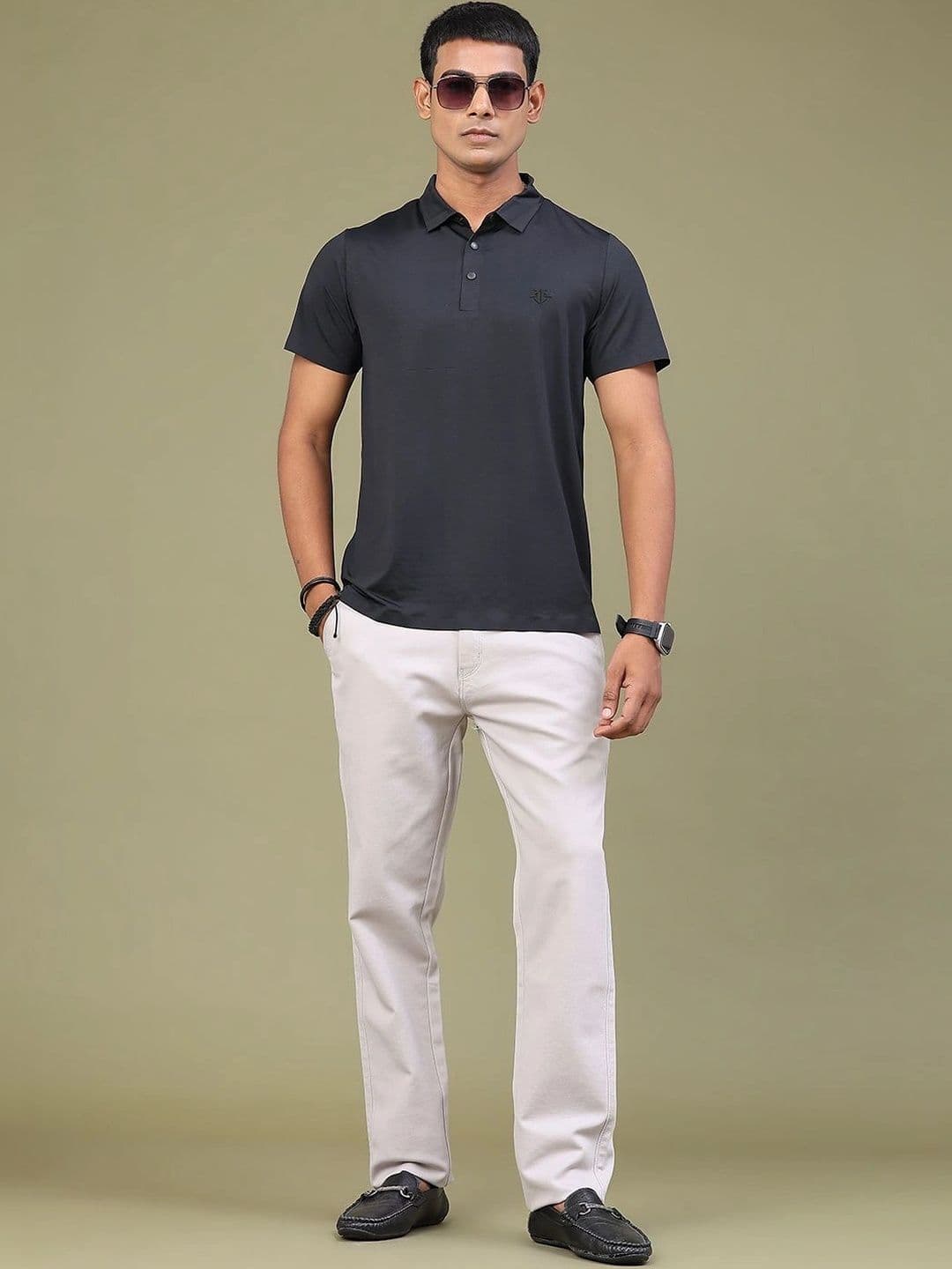V-Mart Men Polo Collar Slim Fit T-shirt thumbnail 5