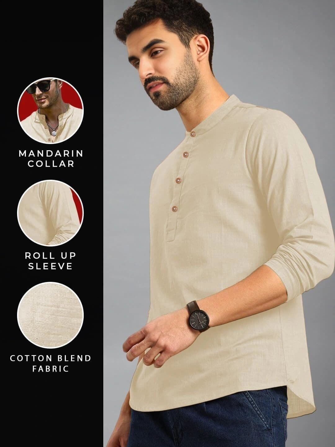 Amrit Trending Men Kurta thumbnail 4