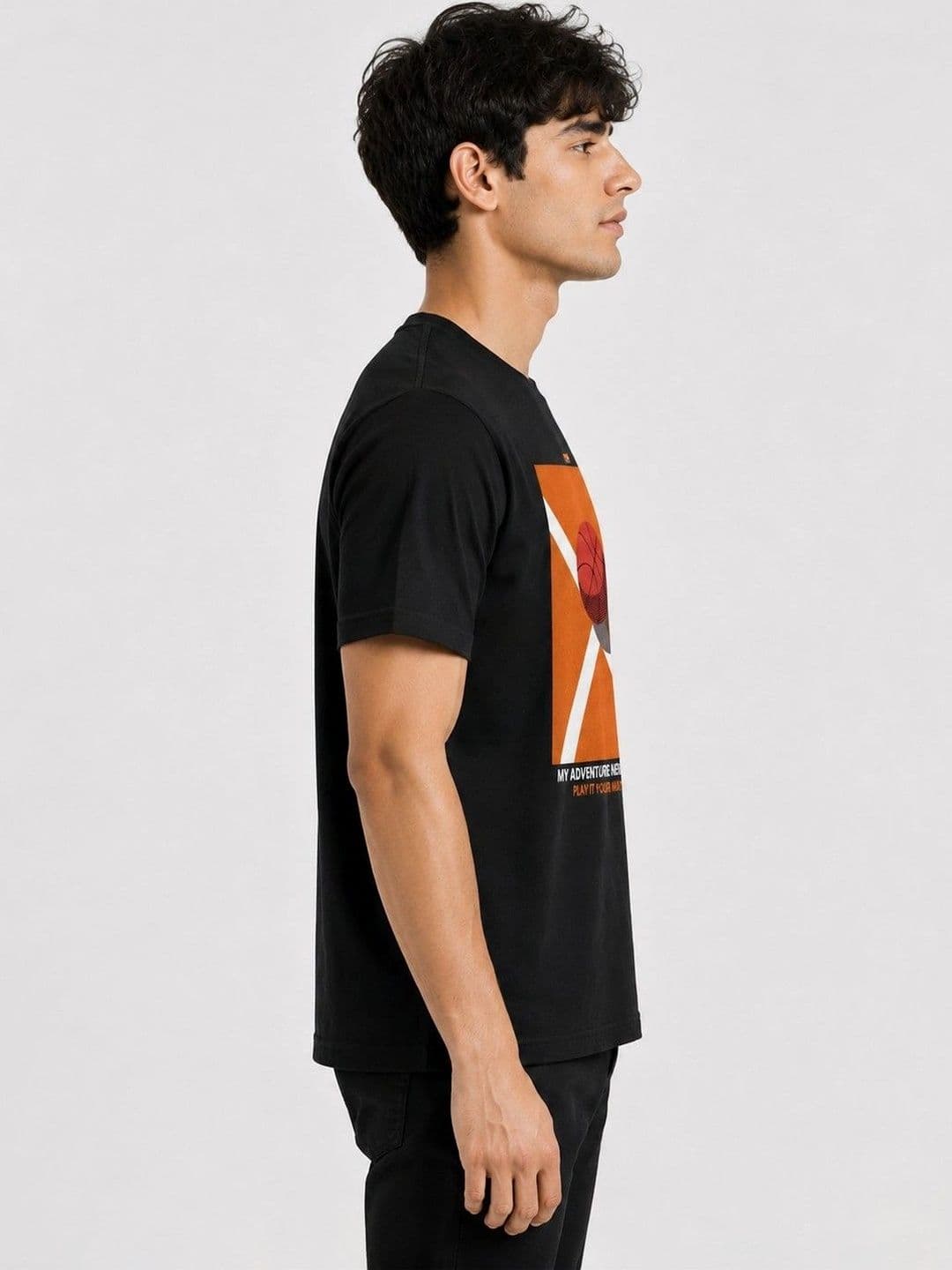 My Adventure Neverends Men Printed T-shirt thumbnail 3