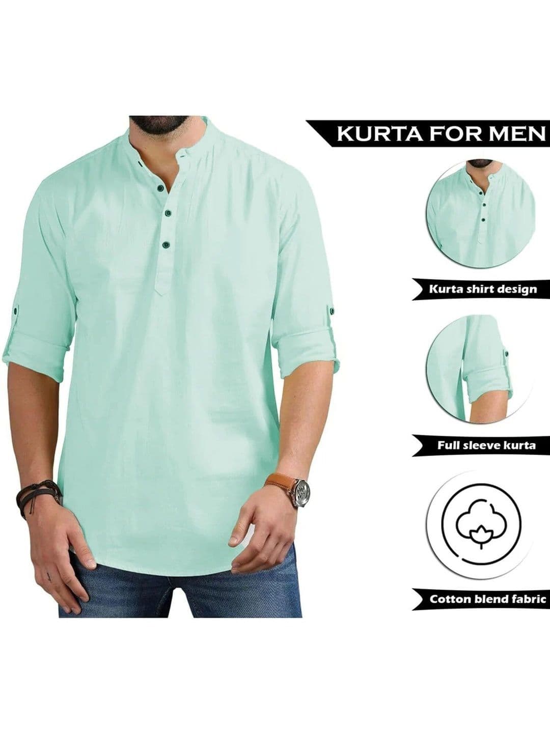Amrit Trending Men Kurta thumbnail 5