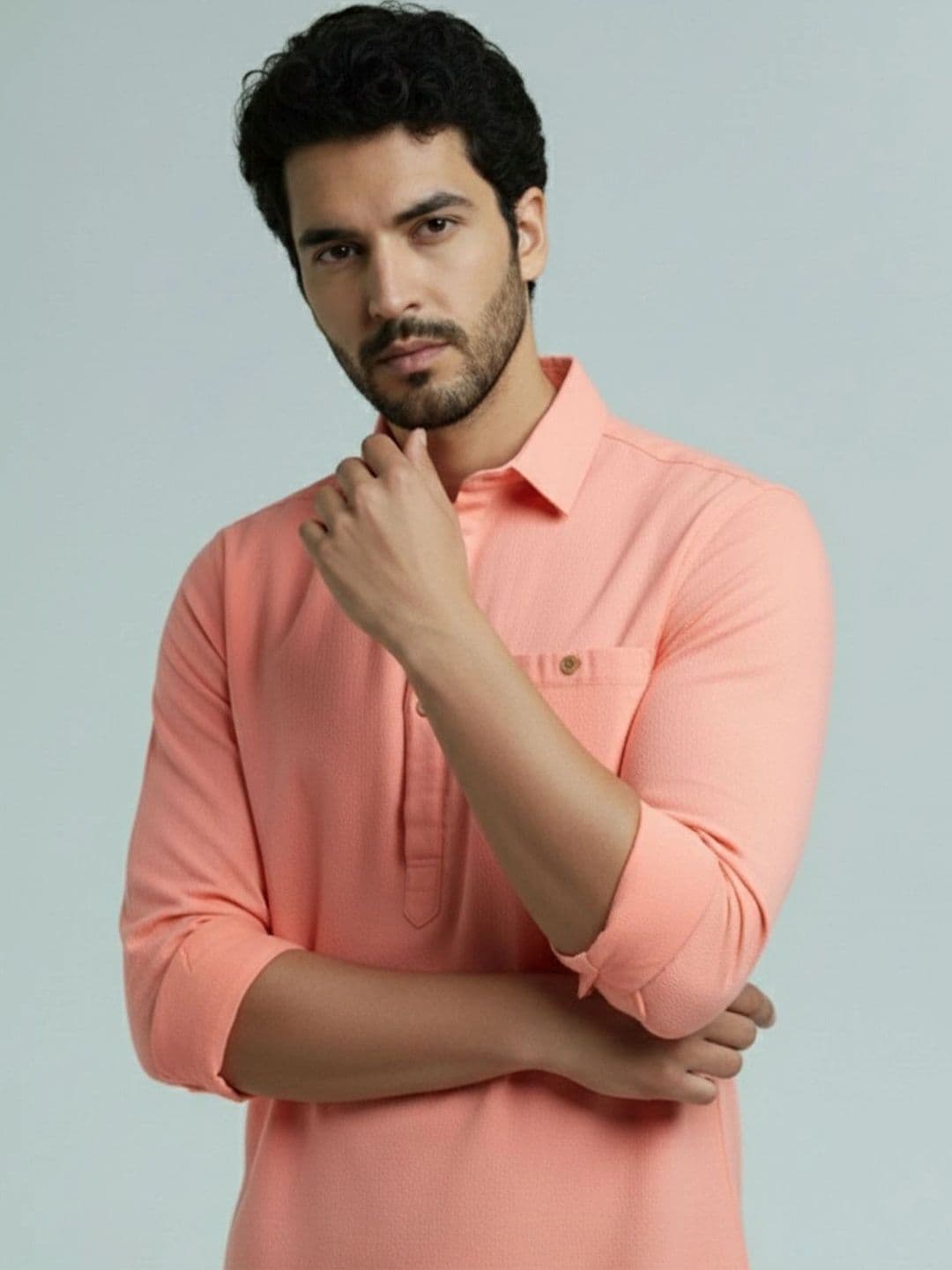 Amrit Trending Men Kurta thumbnail 4