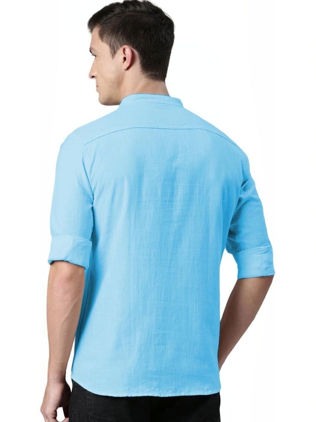 Amrit Trending Men Pack of 2 Solid Kurta thumbnail 4