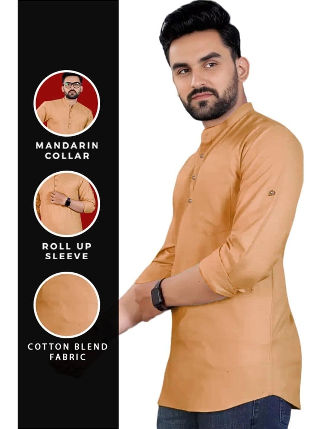 Amrit Trending Men Kurta thumbnail 5