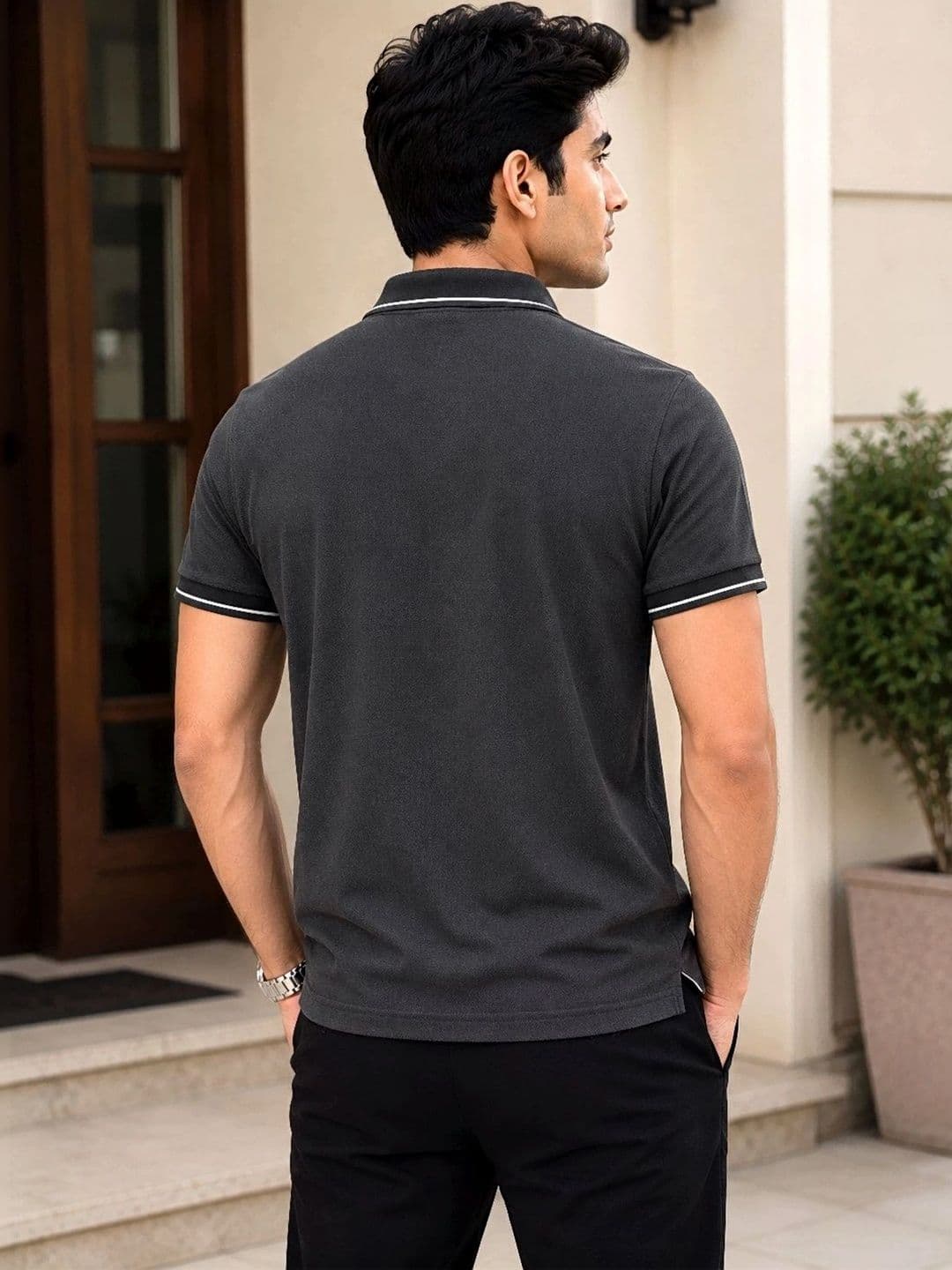 THE NEXTGEN STITCH Men Polo Collar T-shirt thumbnail 3