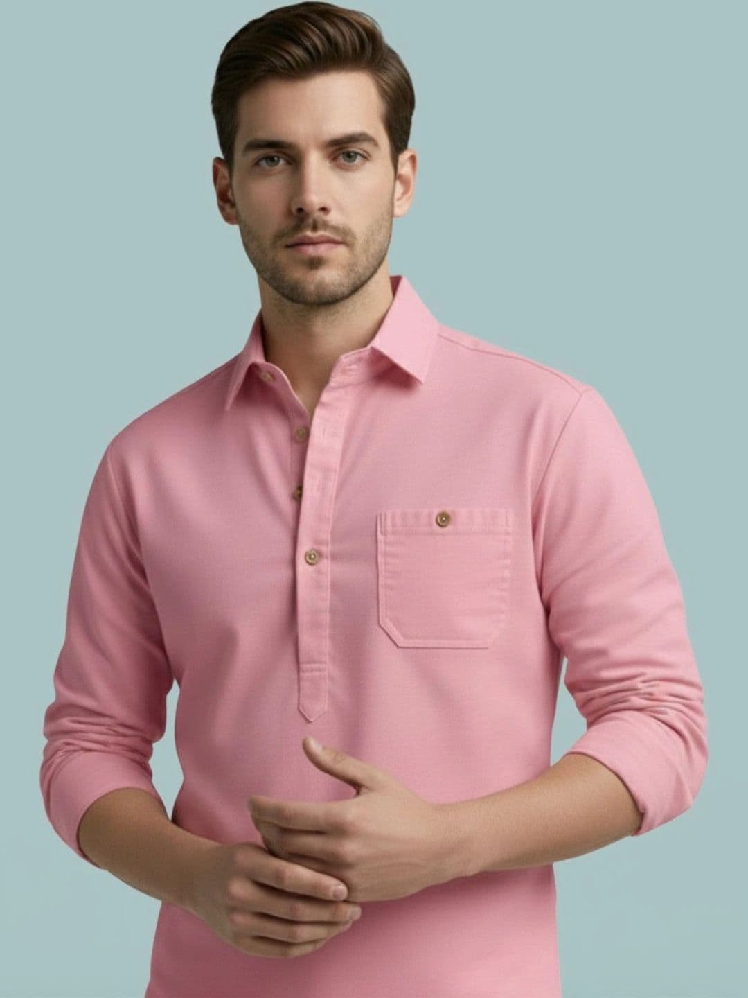 Amrit Trending Men Kurta thumbnail 4