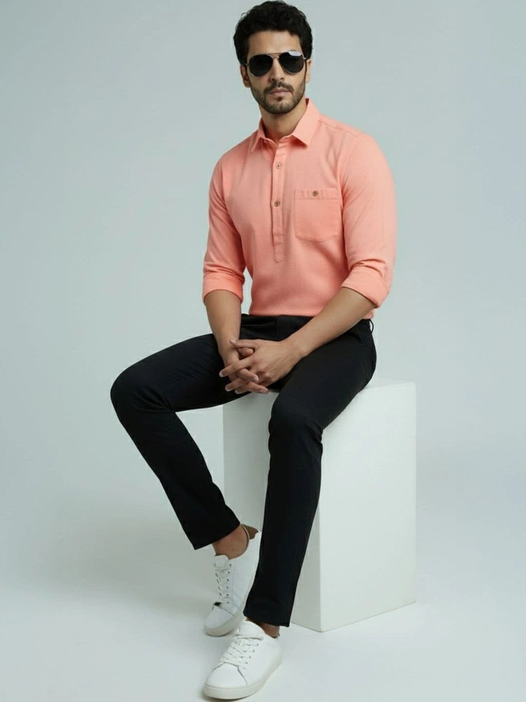 Amrit Trending Men Kurta thumbnail 4