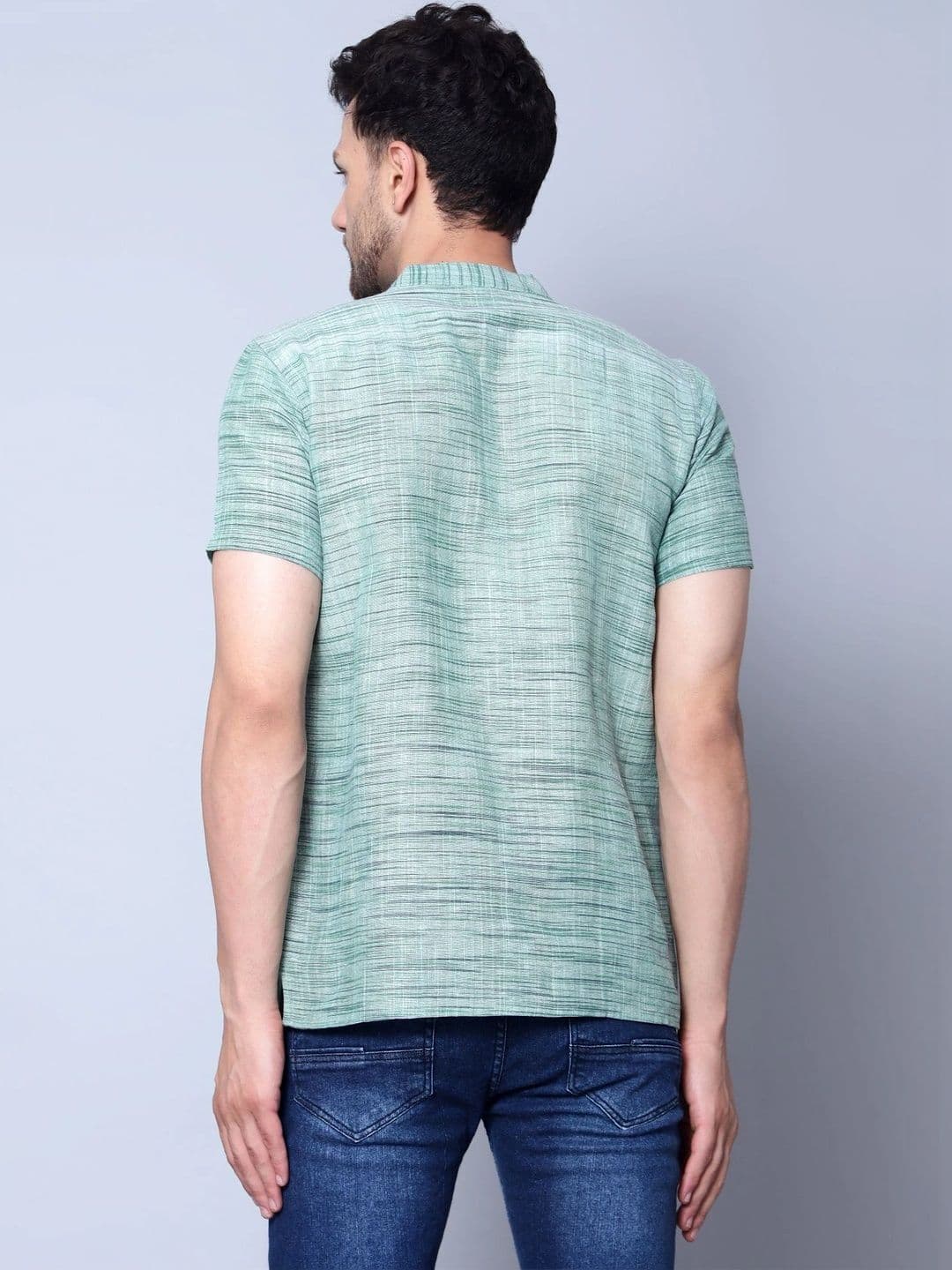 Latest Chikan Garments Men Khadi Kurta thumbnail 6