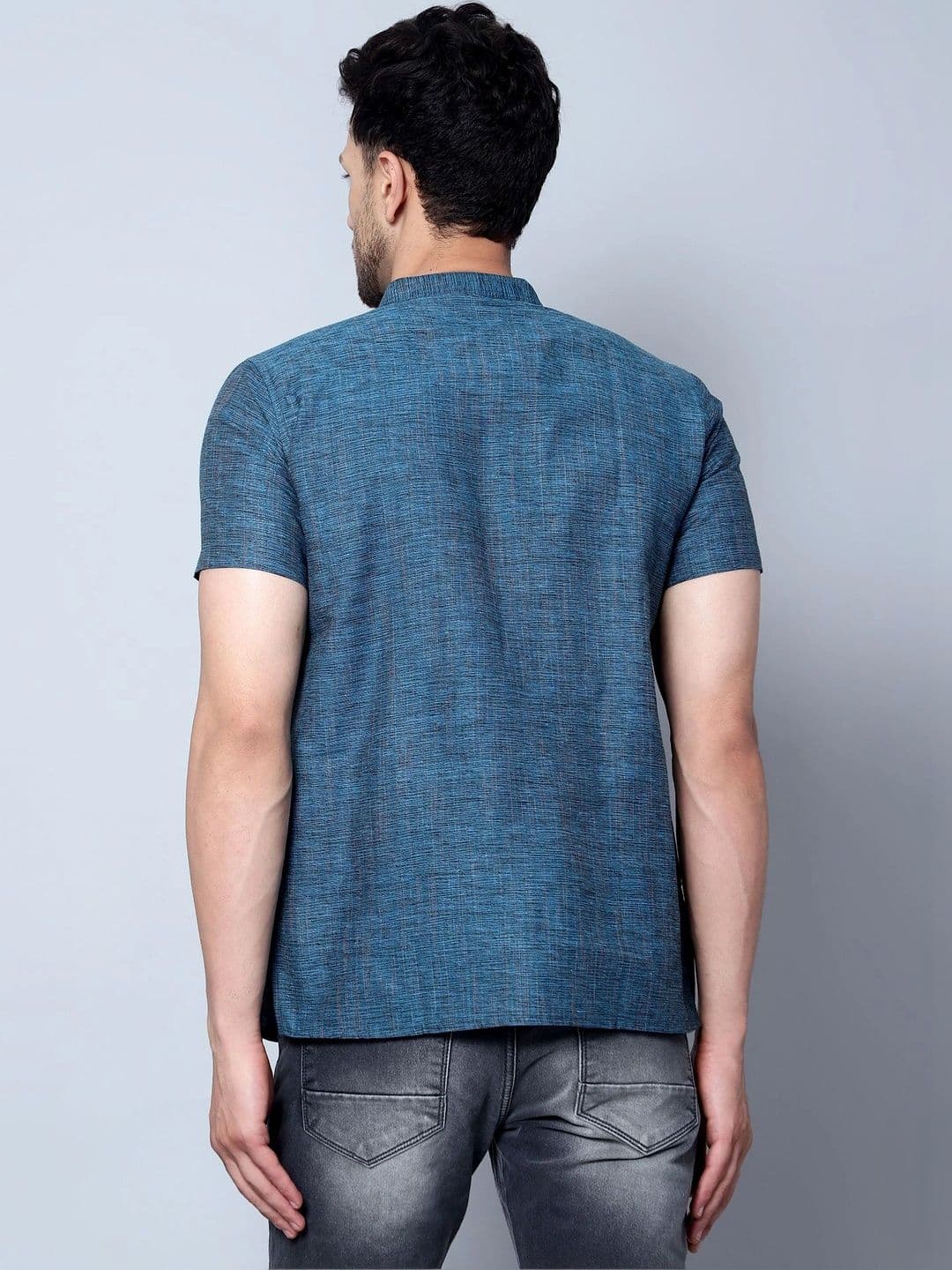 Latest Chikan Garments Men Khadi Kurta thumbnail 3