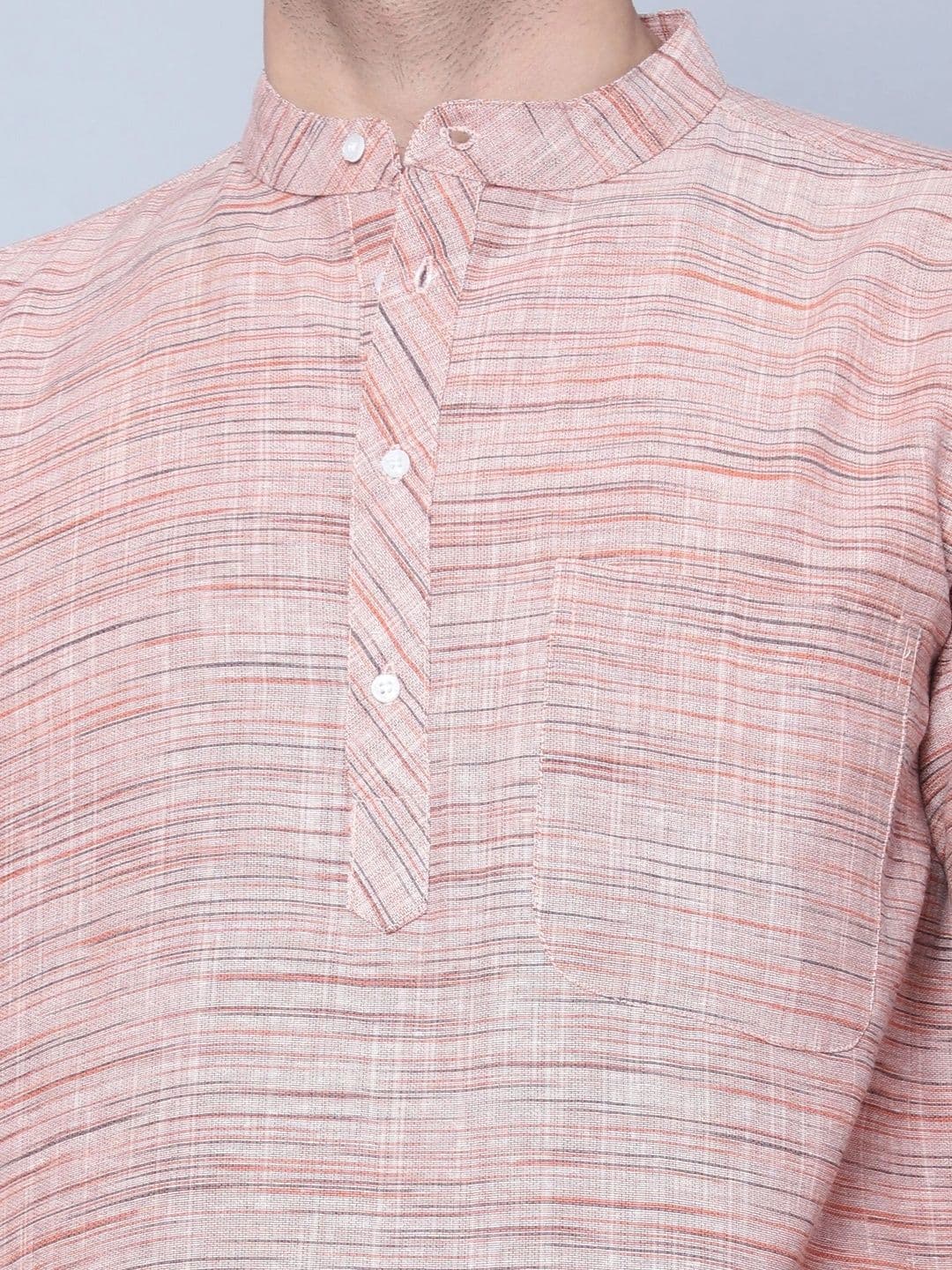 Latest Chikan Garments Men Khadi Kurta thumbnail 4