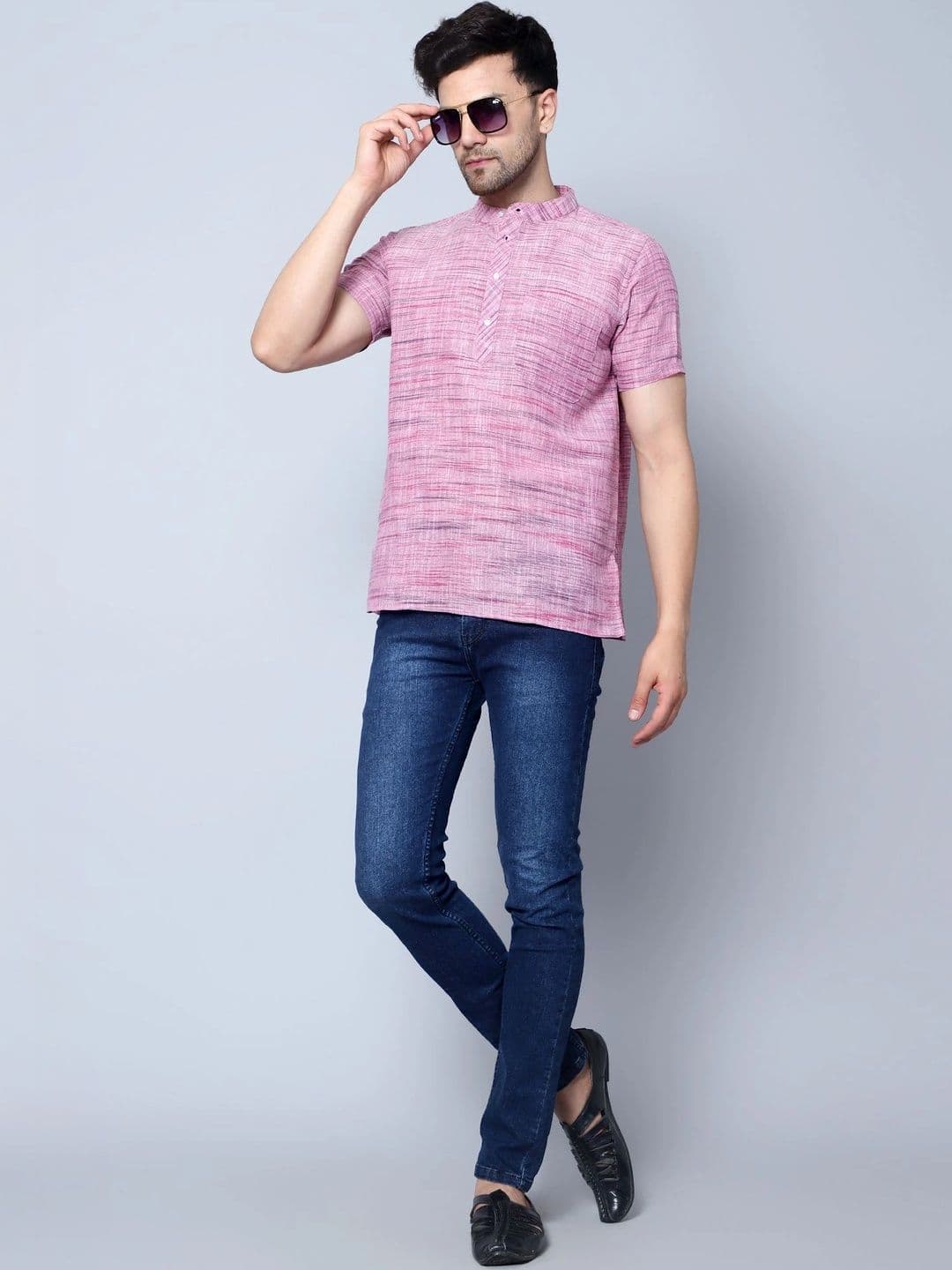 Latest Chikan Garments Men Khadi Kurta thumbnail 3