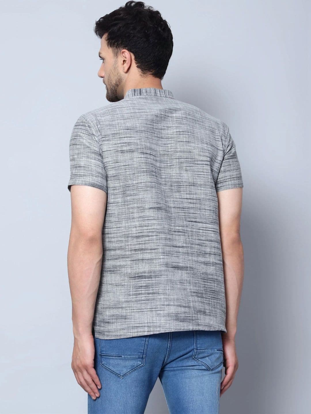 Latest Chikan Garments Men Khadi Kurta thumbnail 5
